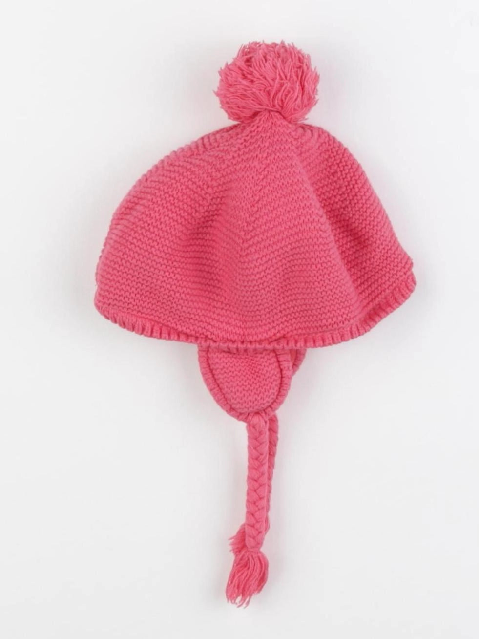 Vertbaudet - bonnet rose - 3/6 mois