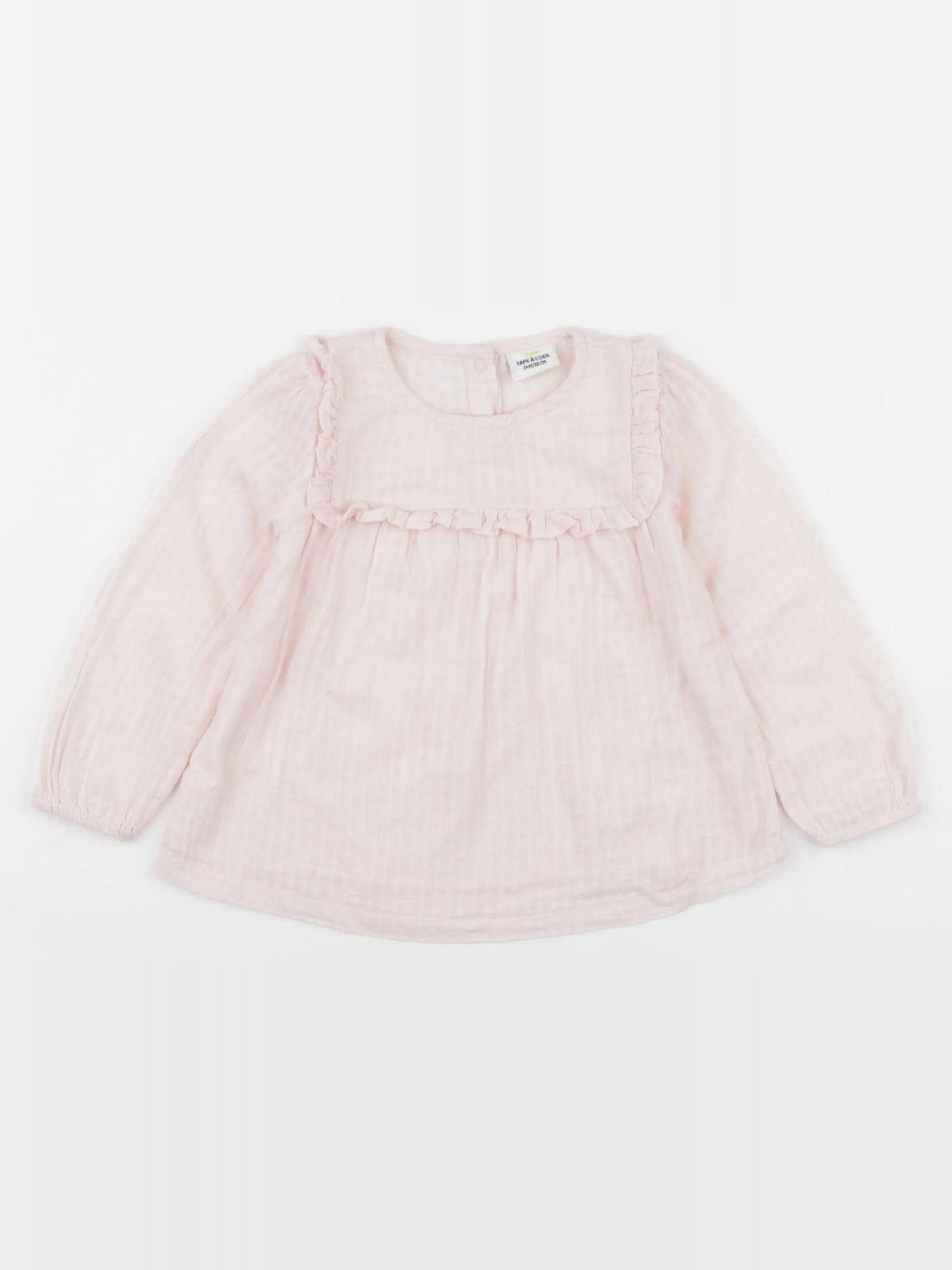 Tape à l'oeil - blouse rose - 24 mois