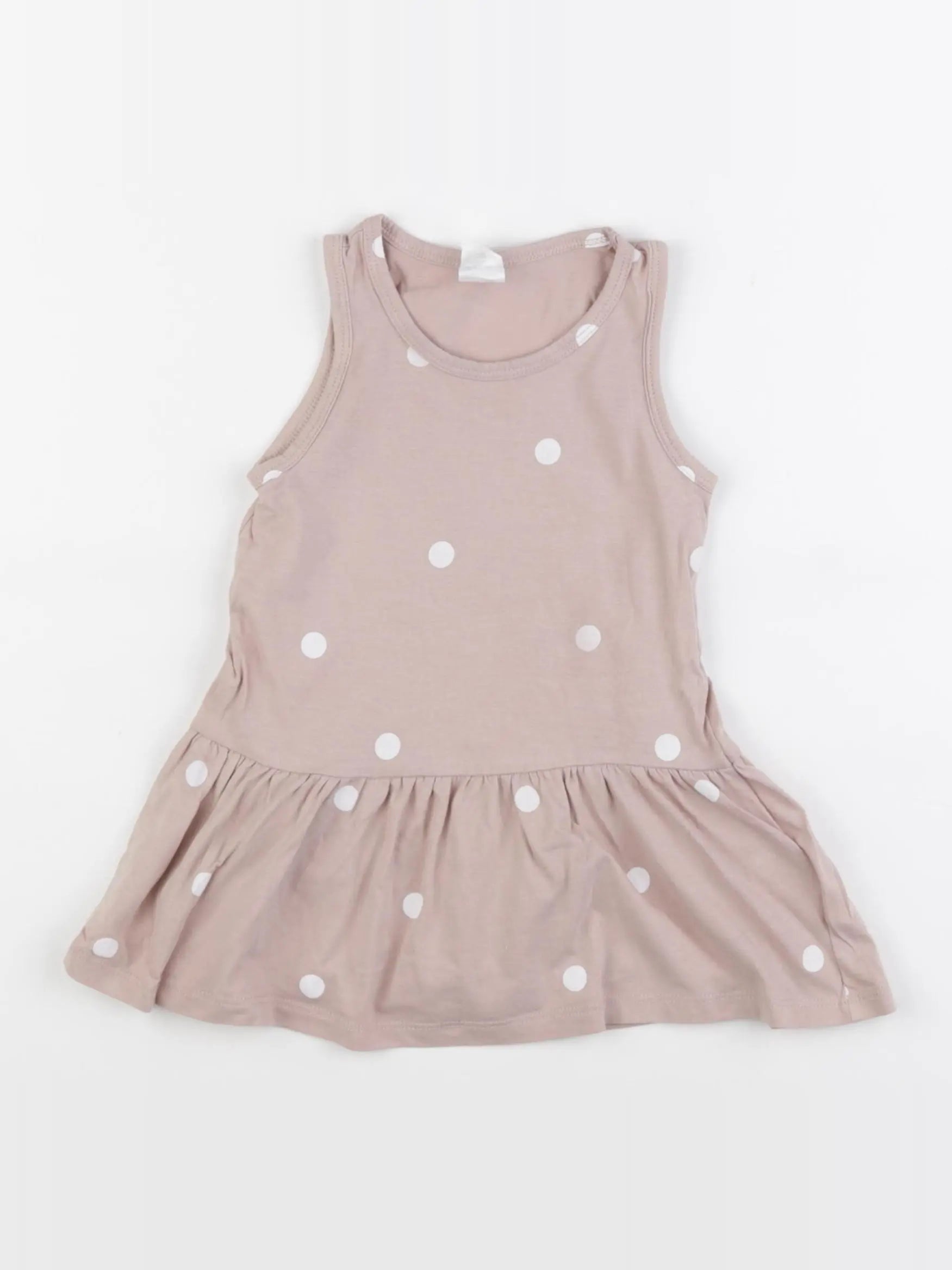 H&M - robe rose - 12 mois