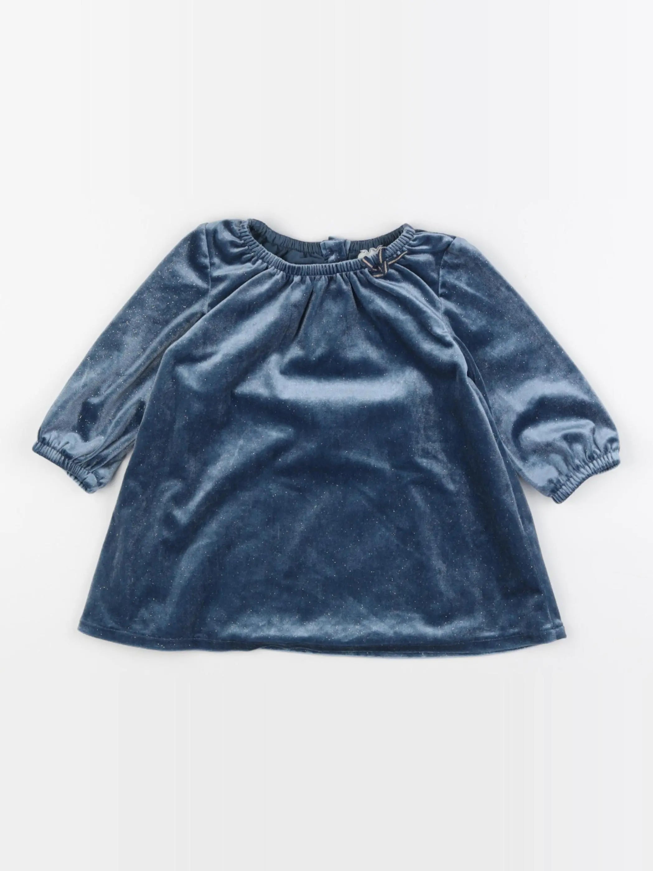 Tape à l'oeil - robe bleu - 9 mois