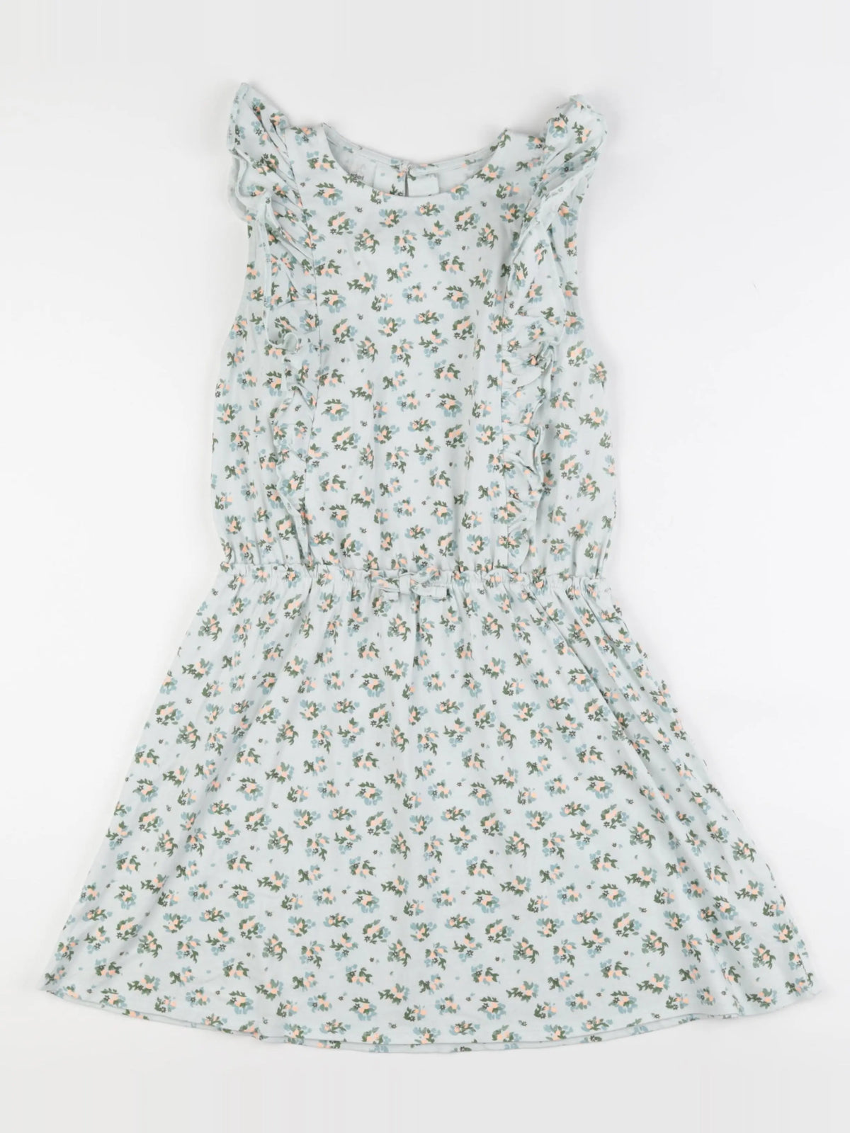 Vertbaudet - robe bleu - 10 ans