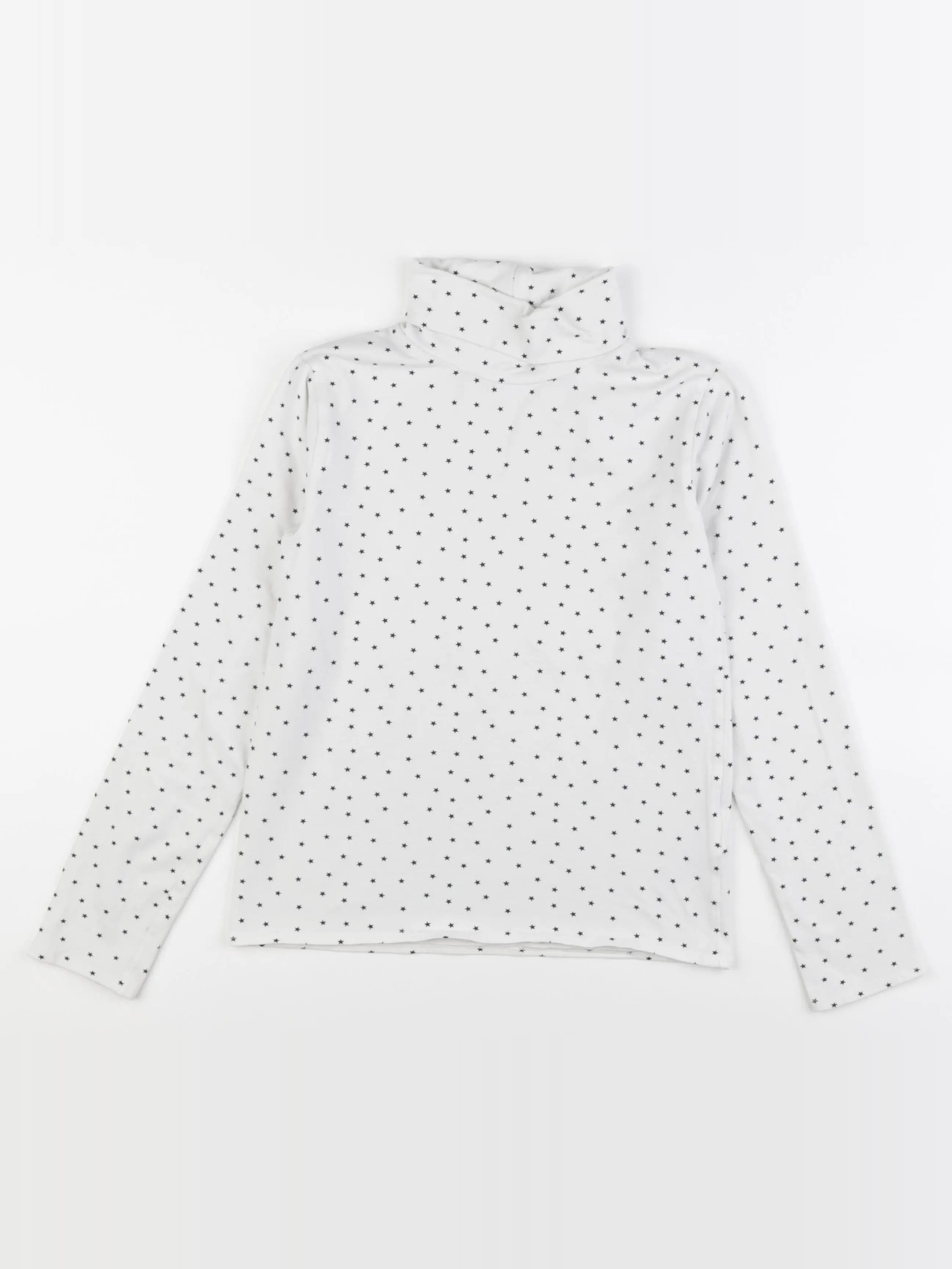 Vertbaudet - sous-pull blanc - 10 ans