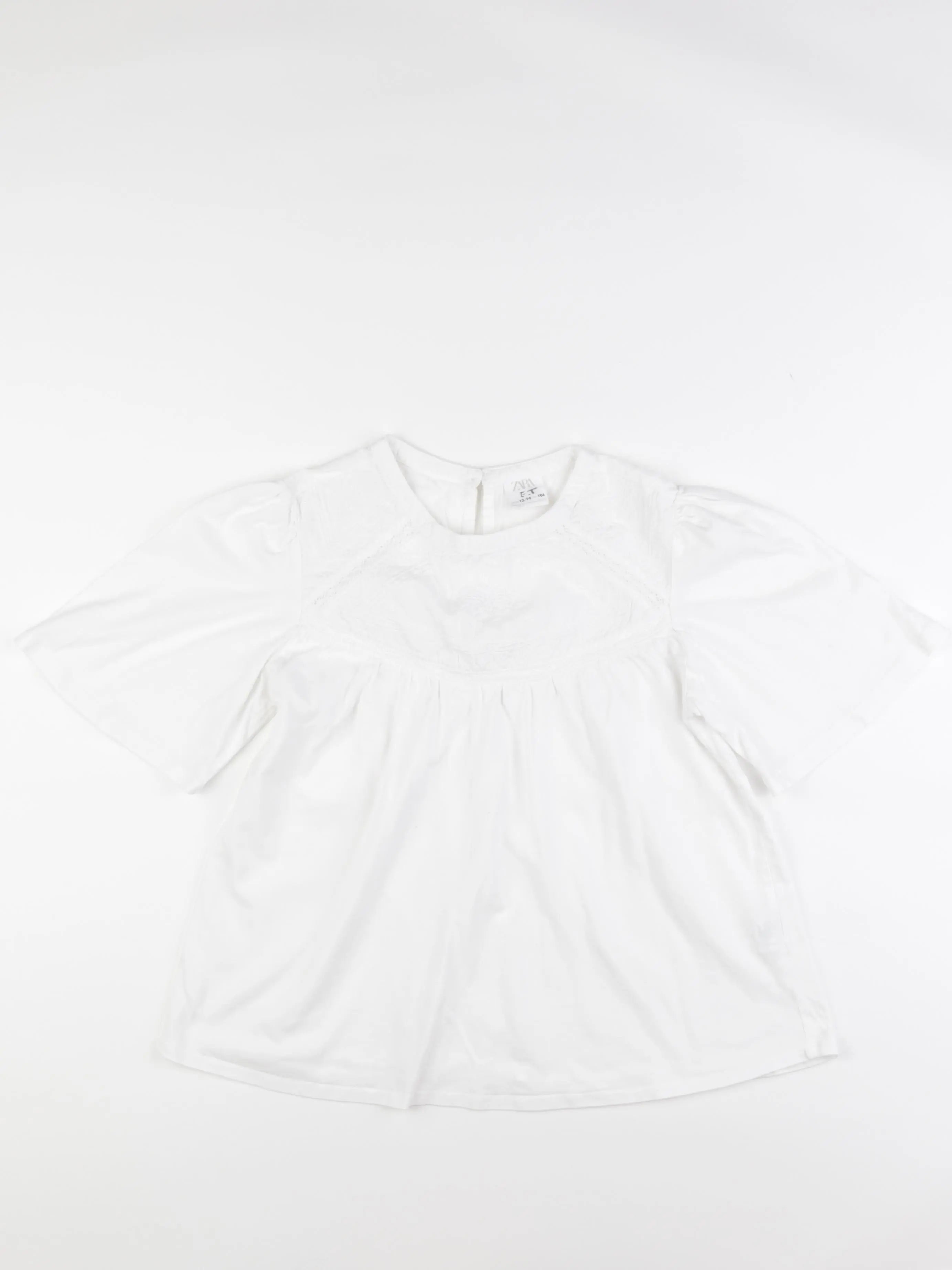 Zara - tee-shirt blanc - 13/14 ans