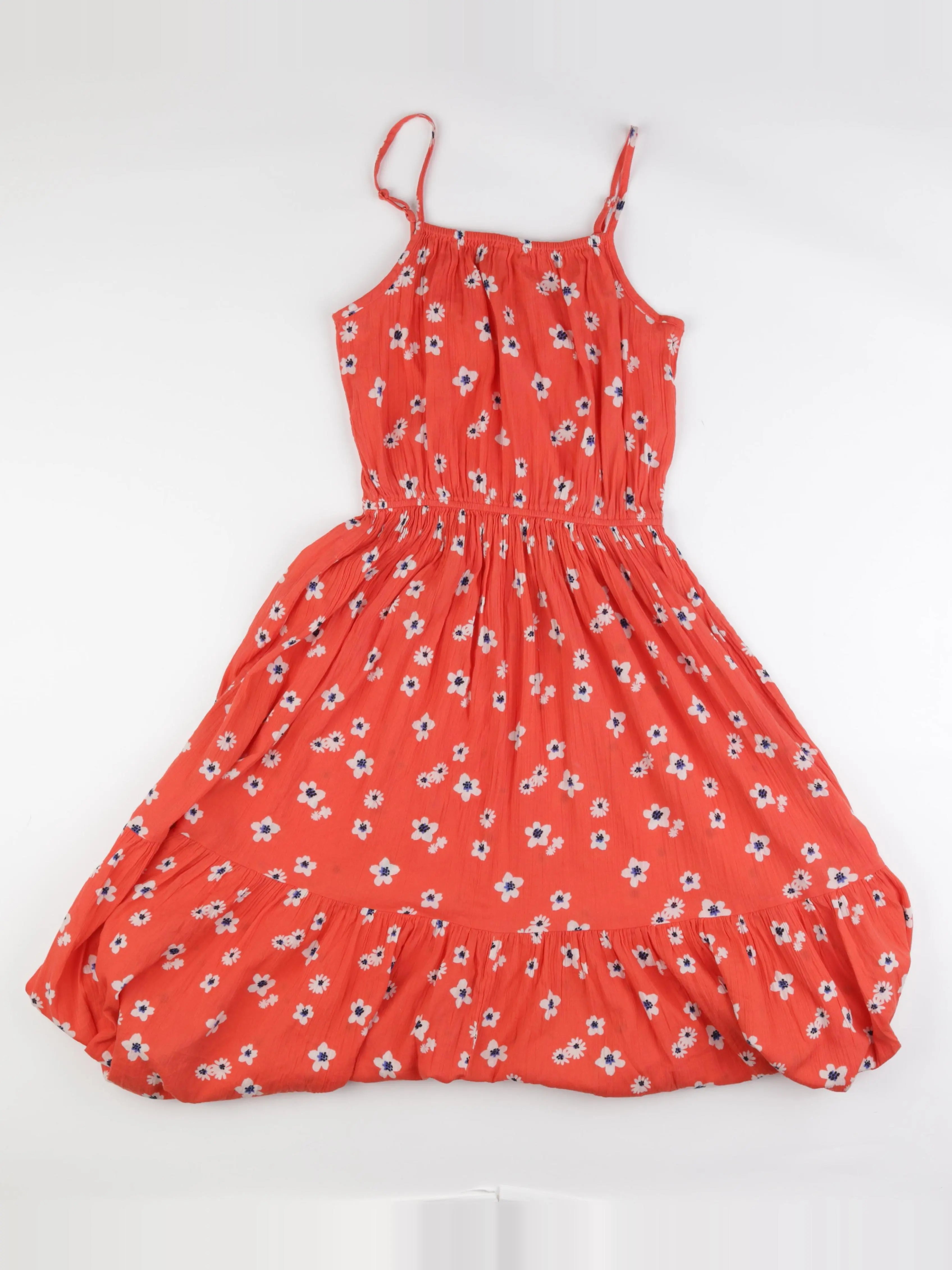 Monoprix - robe rouge - 14 ans