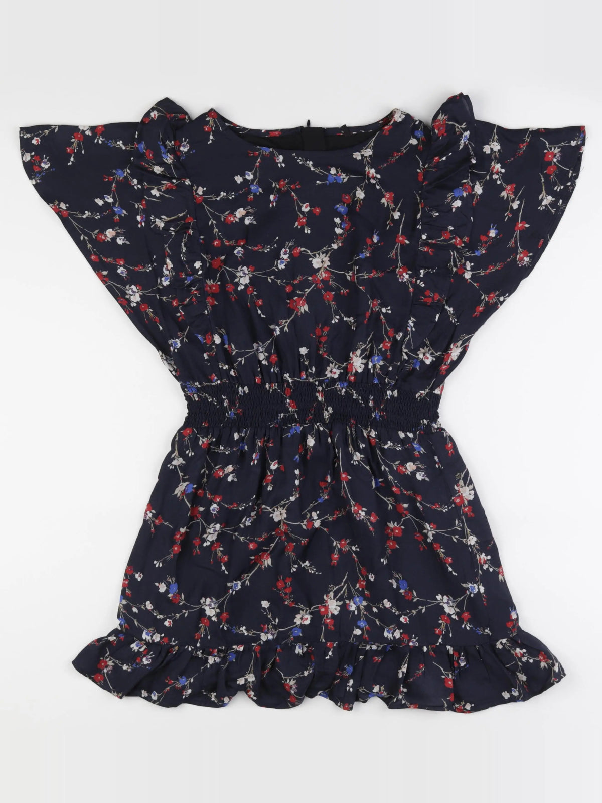 IKKS - robe bleu - 10 ans