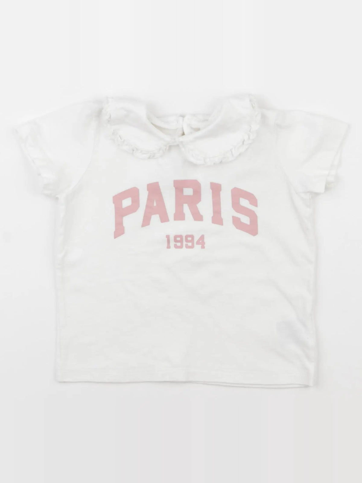 H&M - tee-shirt blanc - 12/18 mois