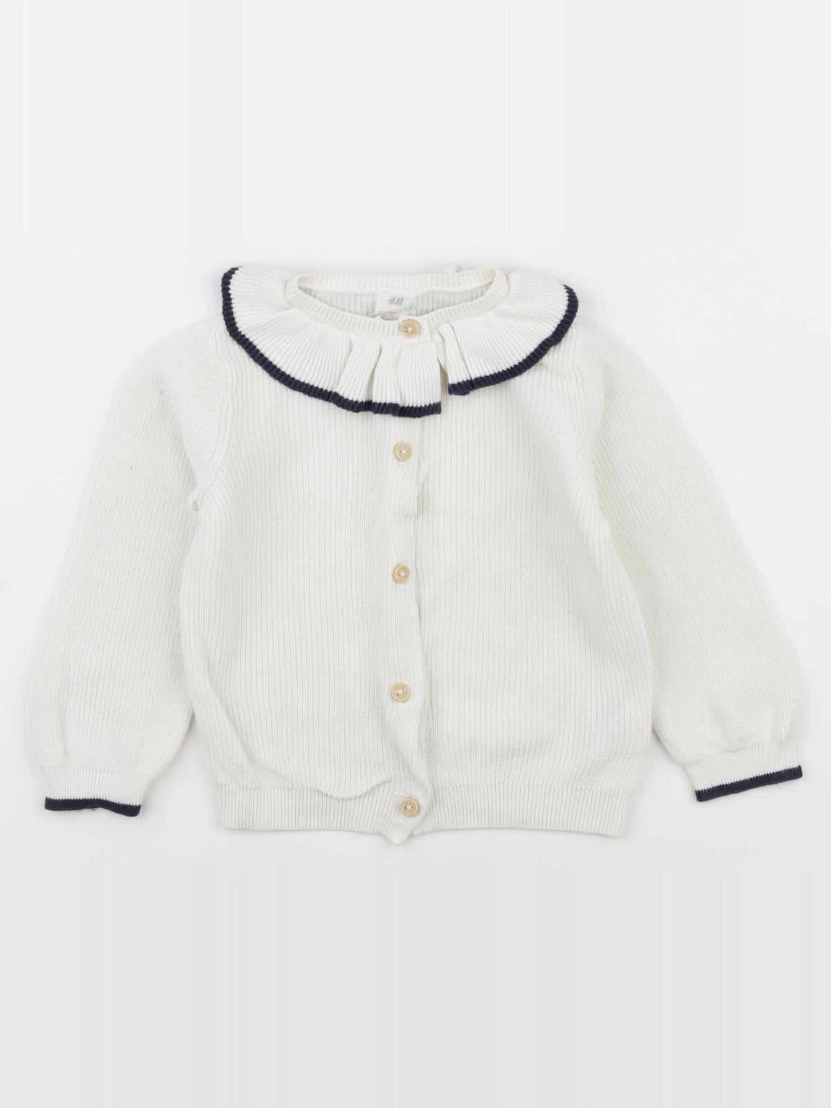 H&M - gilet beige - 9/12 mois