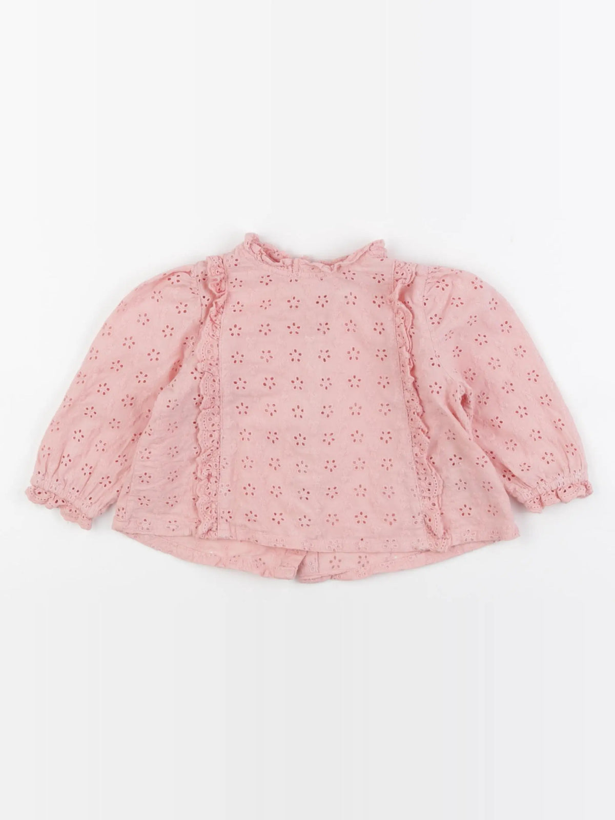 Vertbaudet - blouse rose - 18 mois