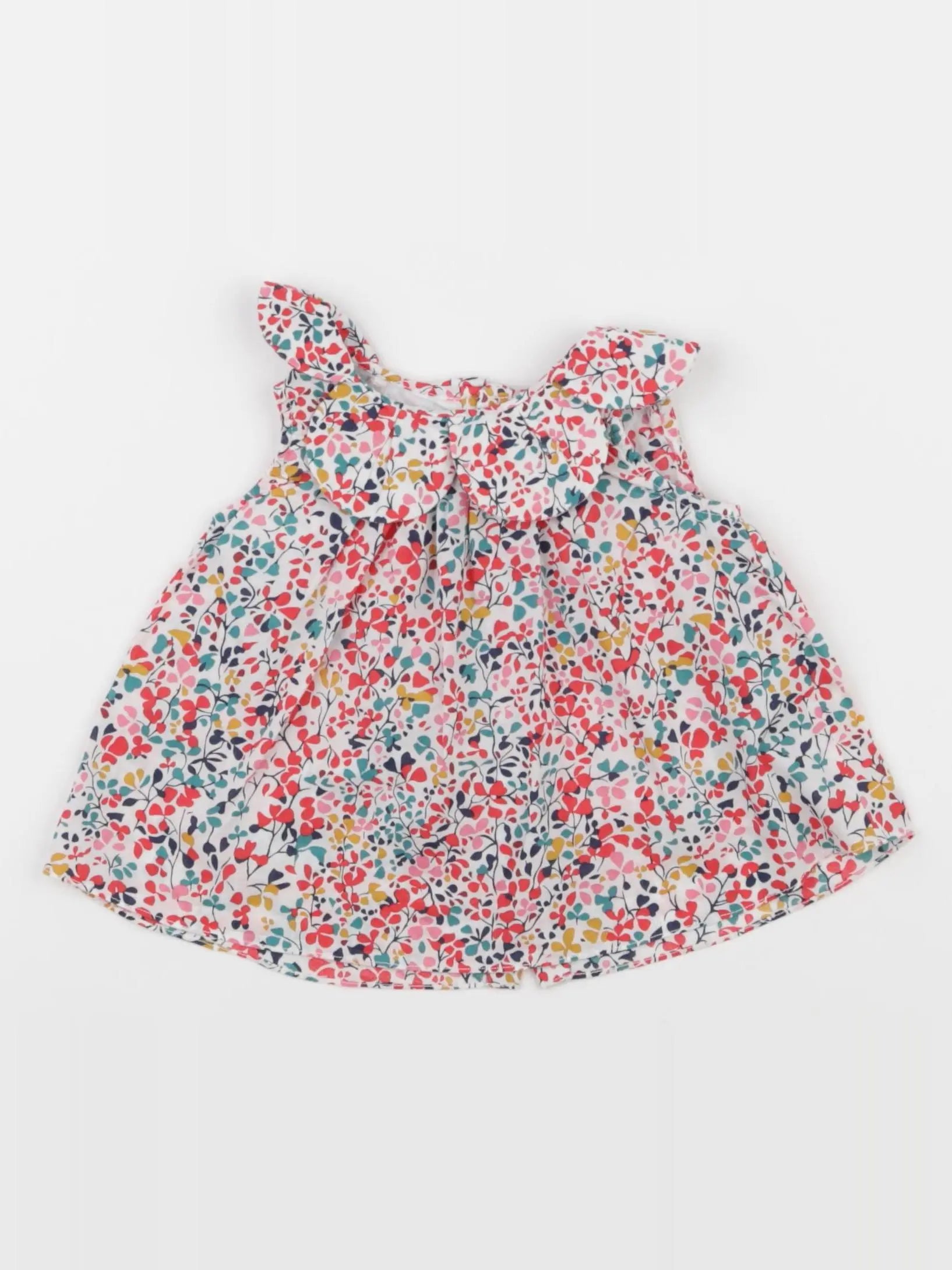 Jacadi - blouse liberty multicolore - 6 mois