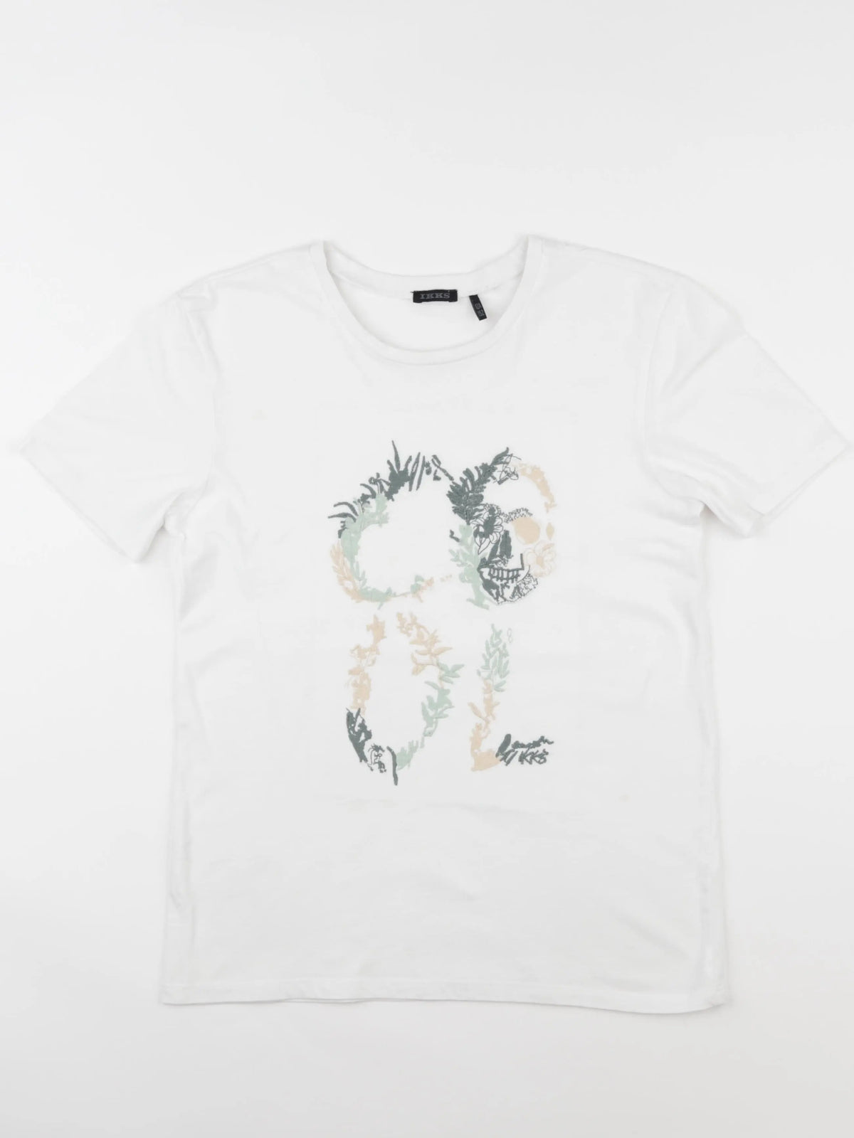 IKKS - tee-shirt blanc - 12 ans