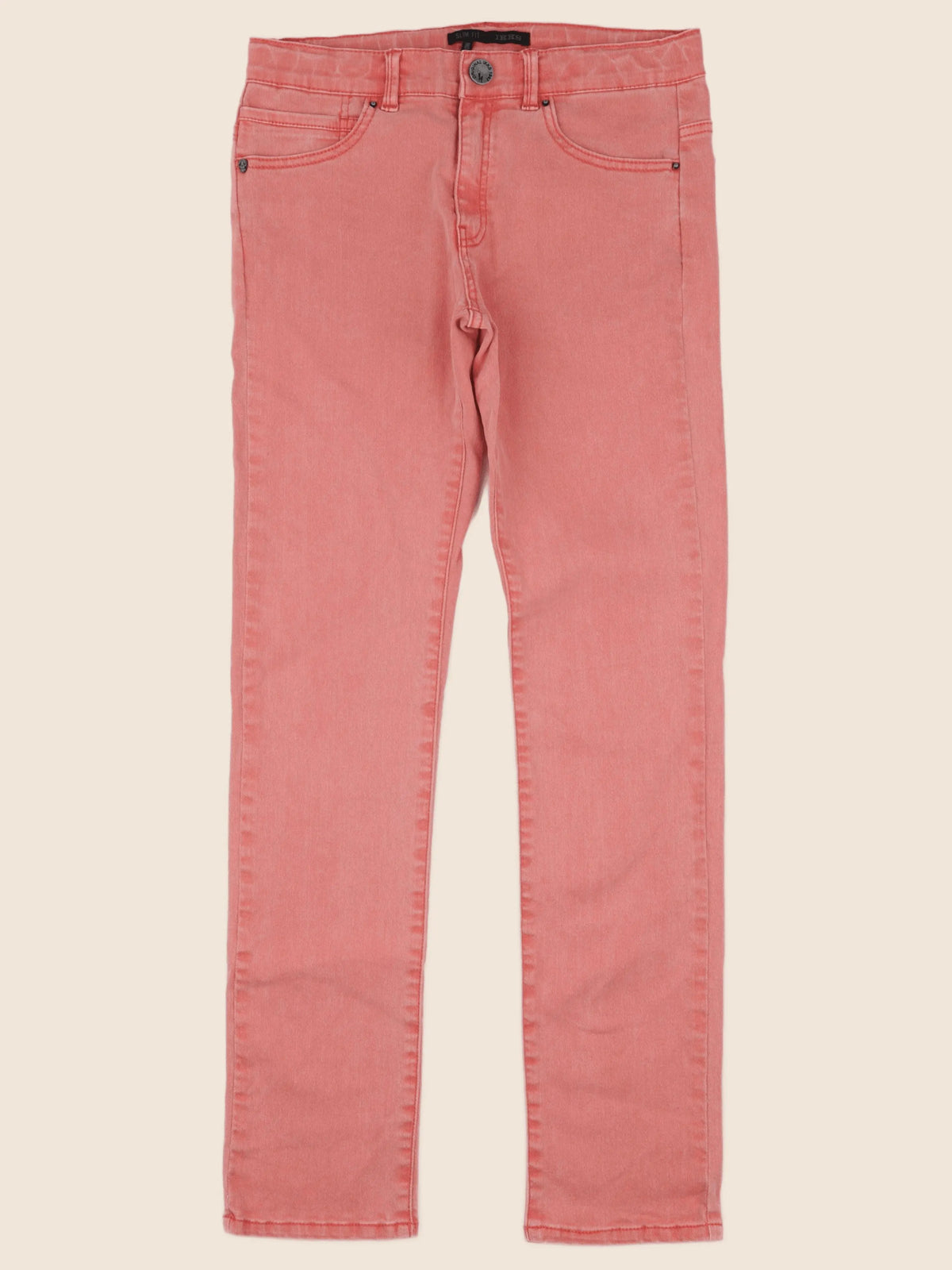 IKKS - jean rouge - 12 ans