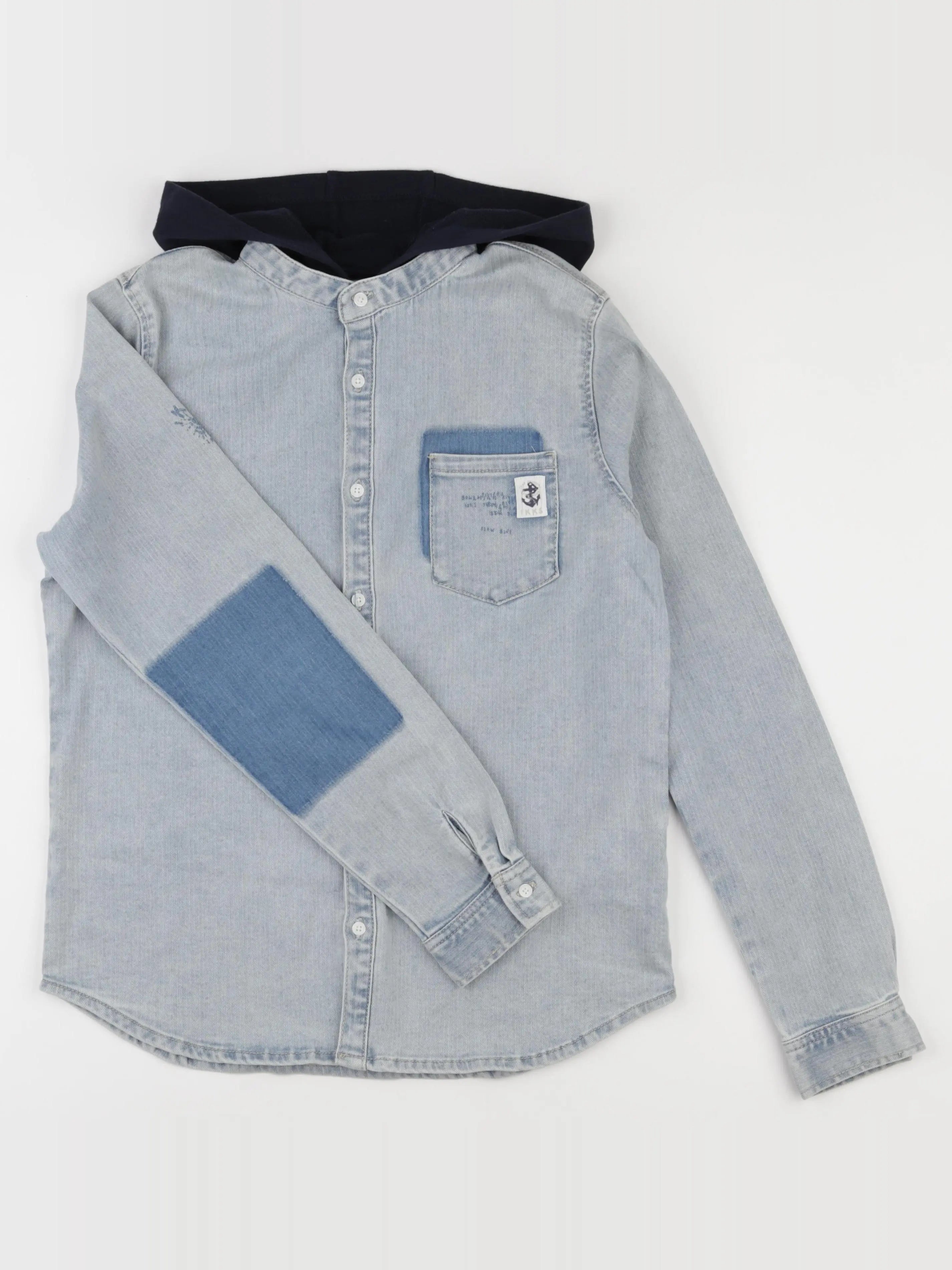 IKKS - chemise bleu - 14 ans