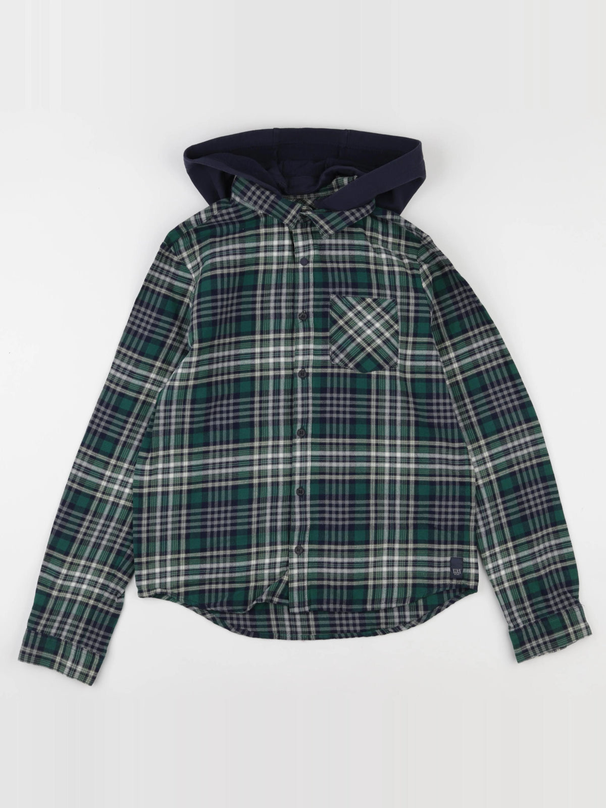 IKKS - chemise vert - 14 ans