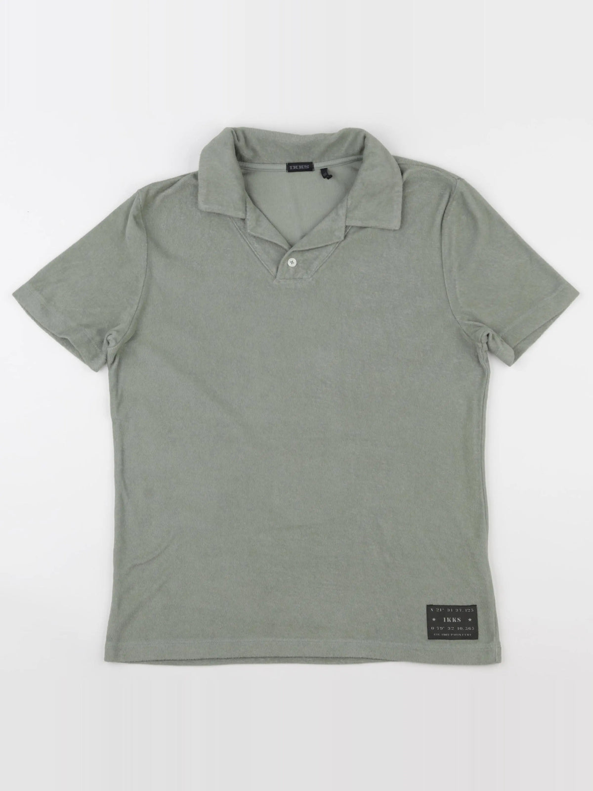 IKKS - polo vert - 14 ans