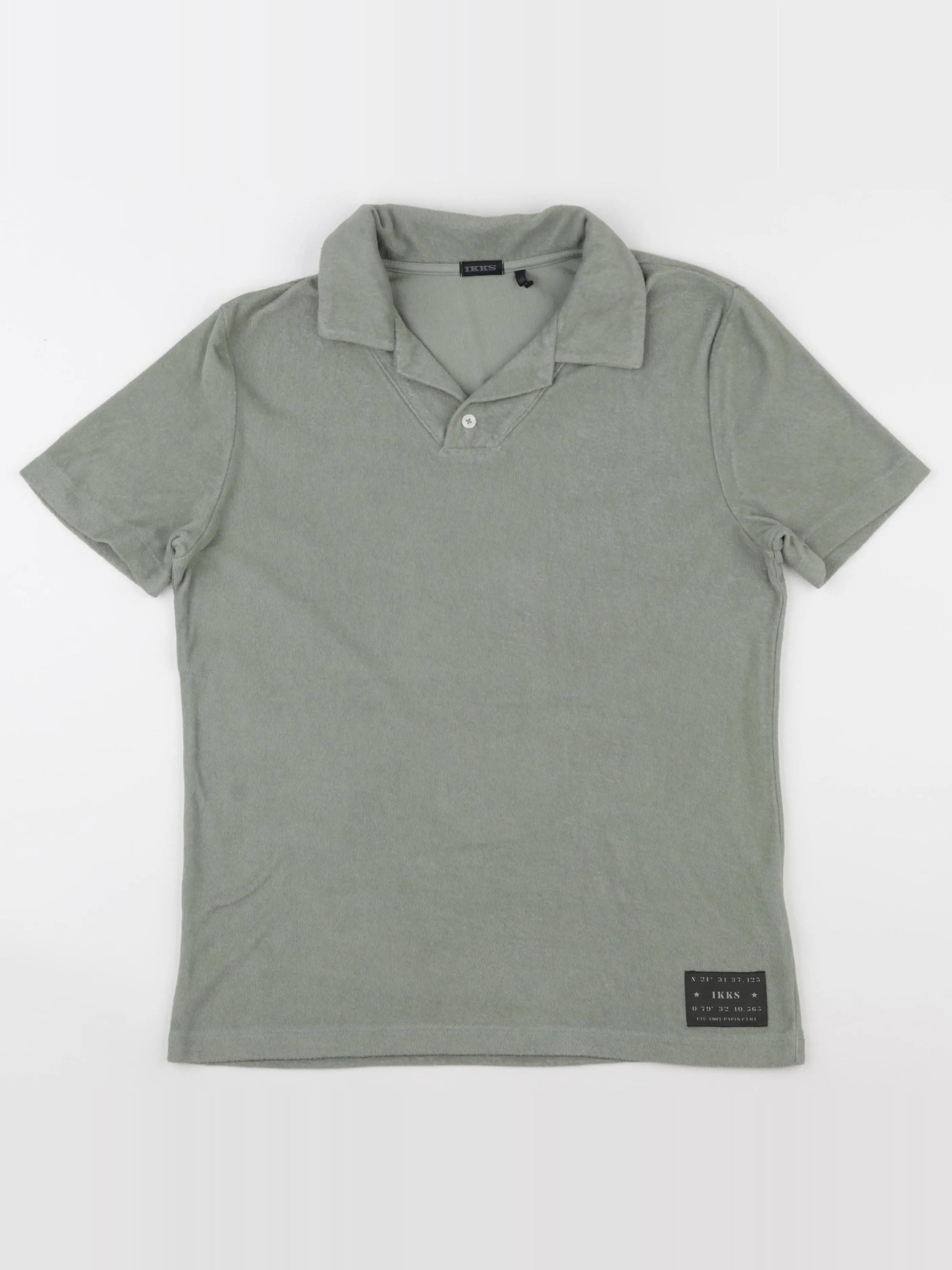 IKKS - polo vert - 14 ans