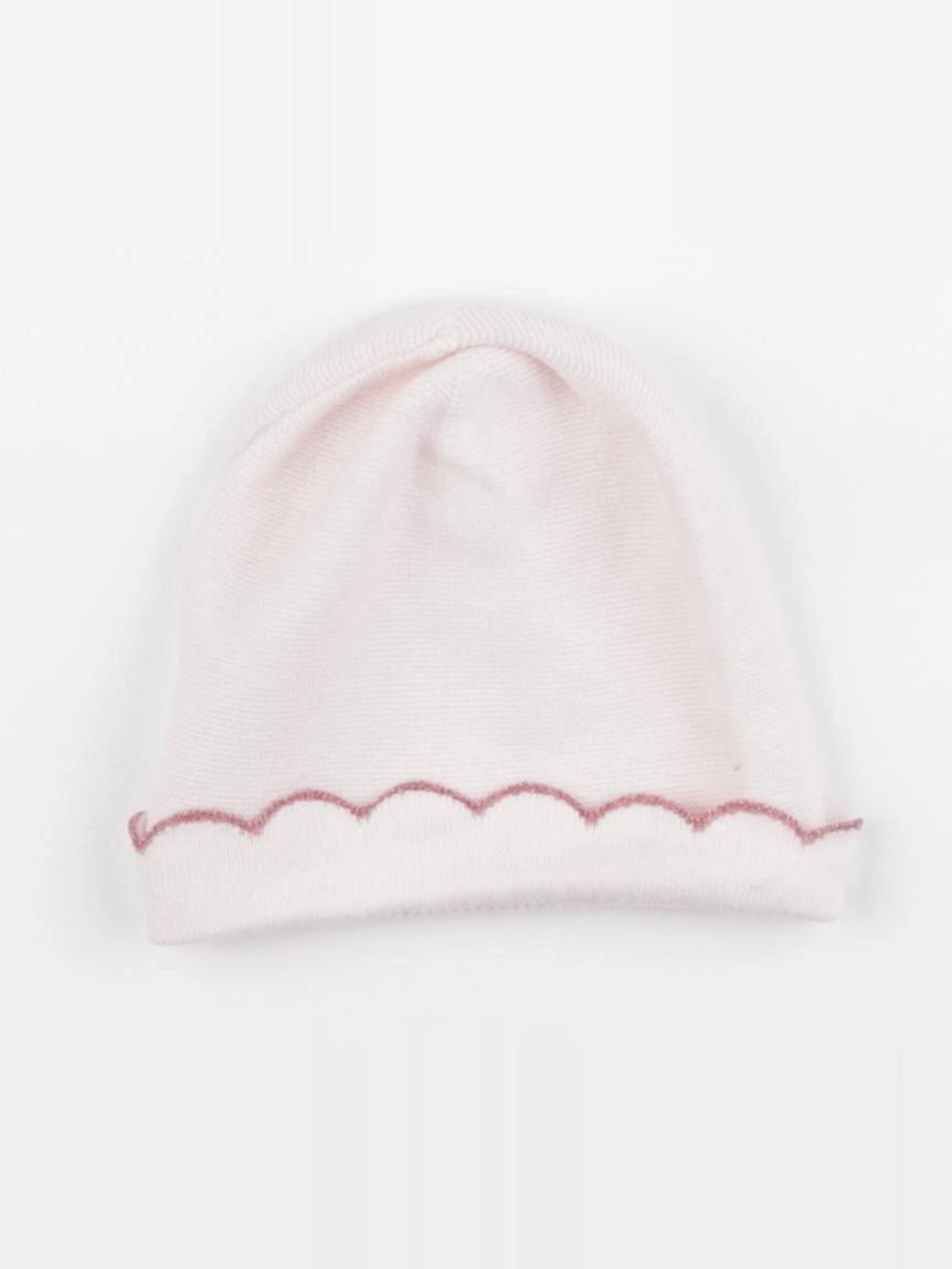 Jacadi - bonnet rose - 12 mois