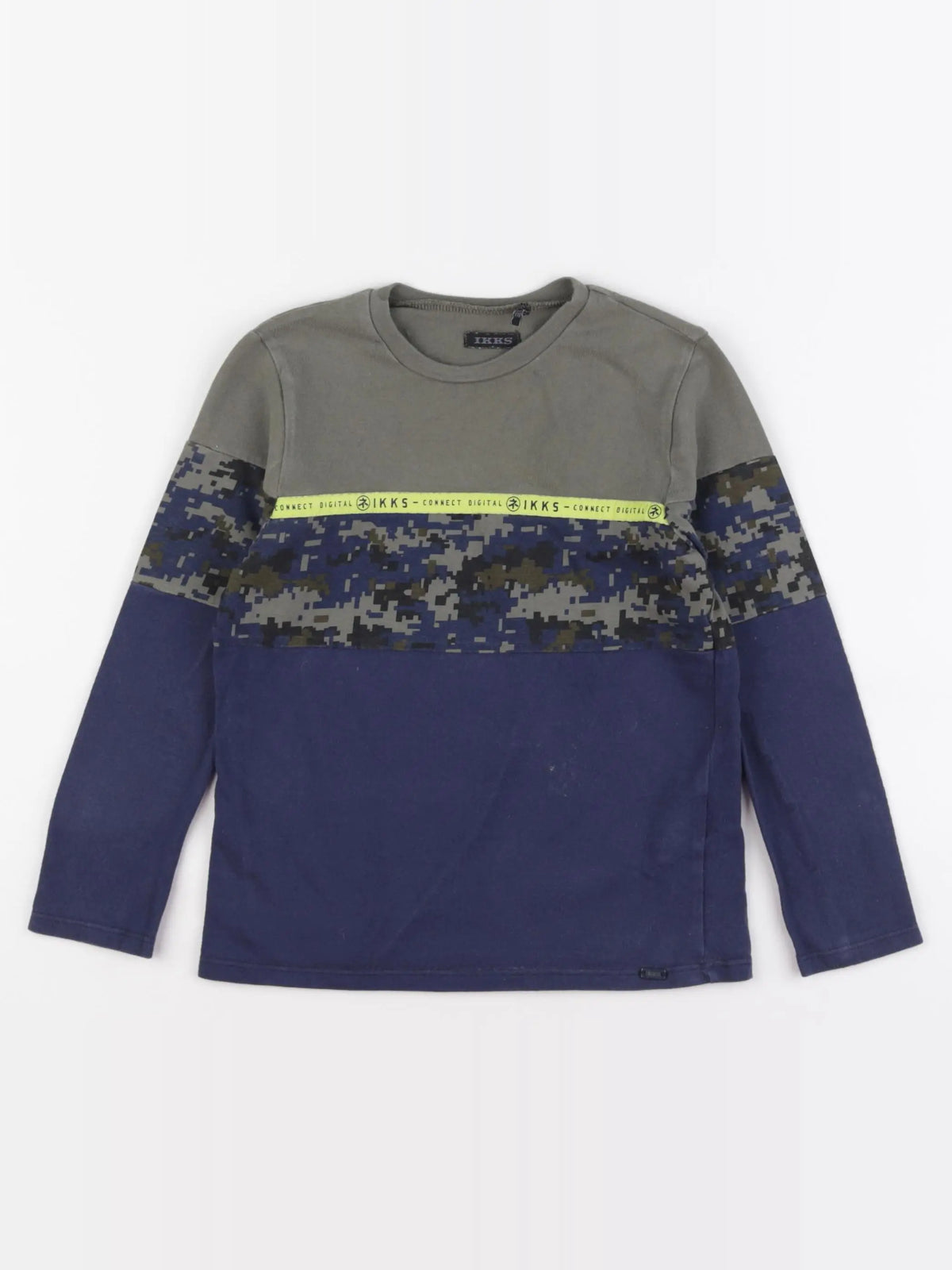 IKKS - tee-shirt bleu - 5 ans