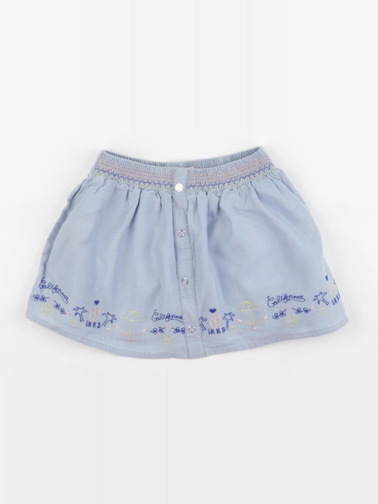 IKKS - jupe bleu - 6 mois