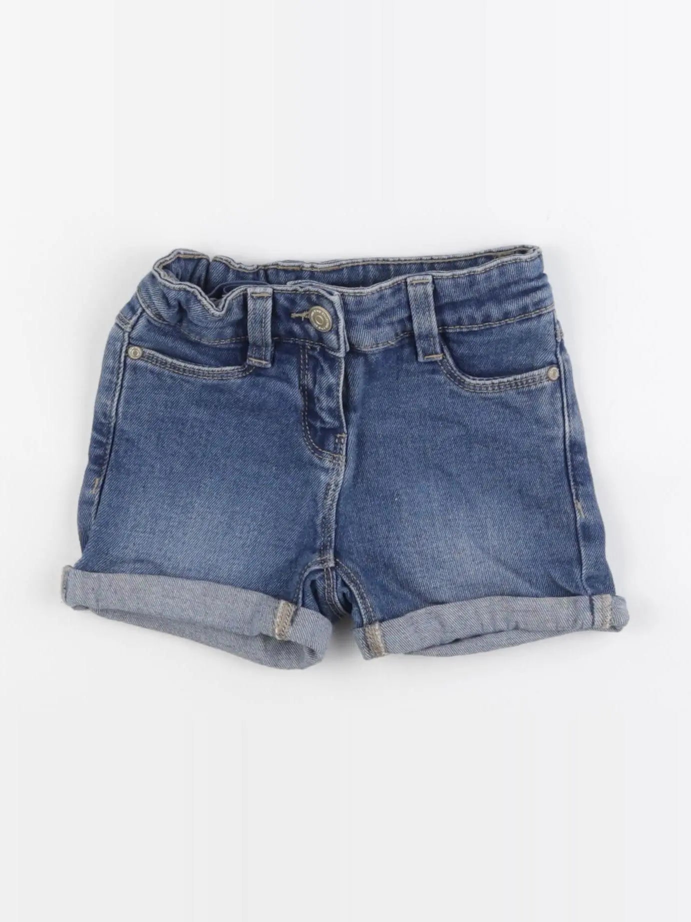Tape à l'oeil - short bleu - 2/3 ans