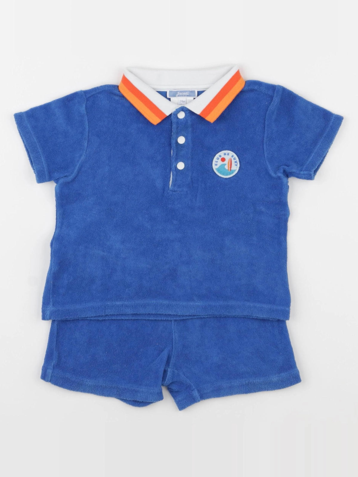 Jacadi - ensemble bleu - 24 mois