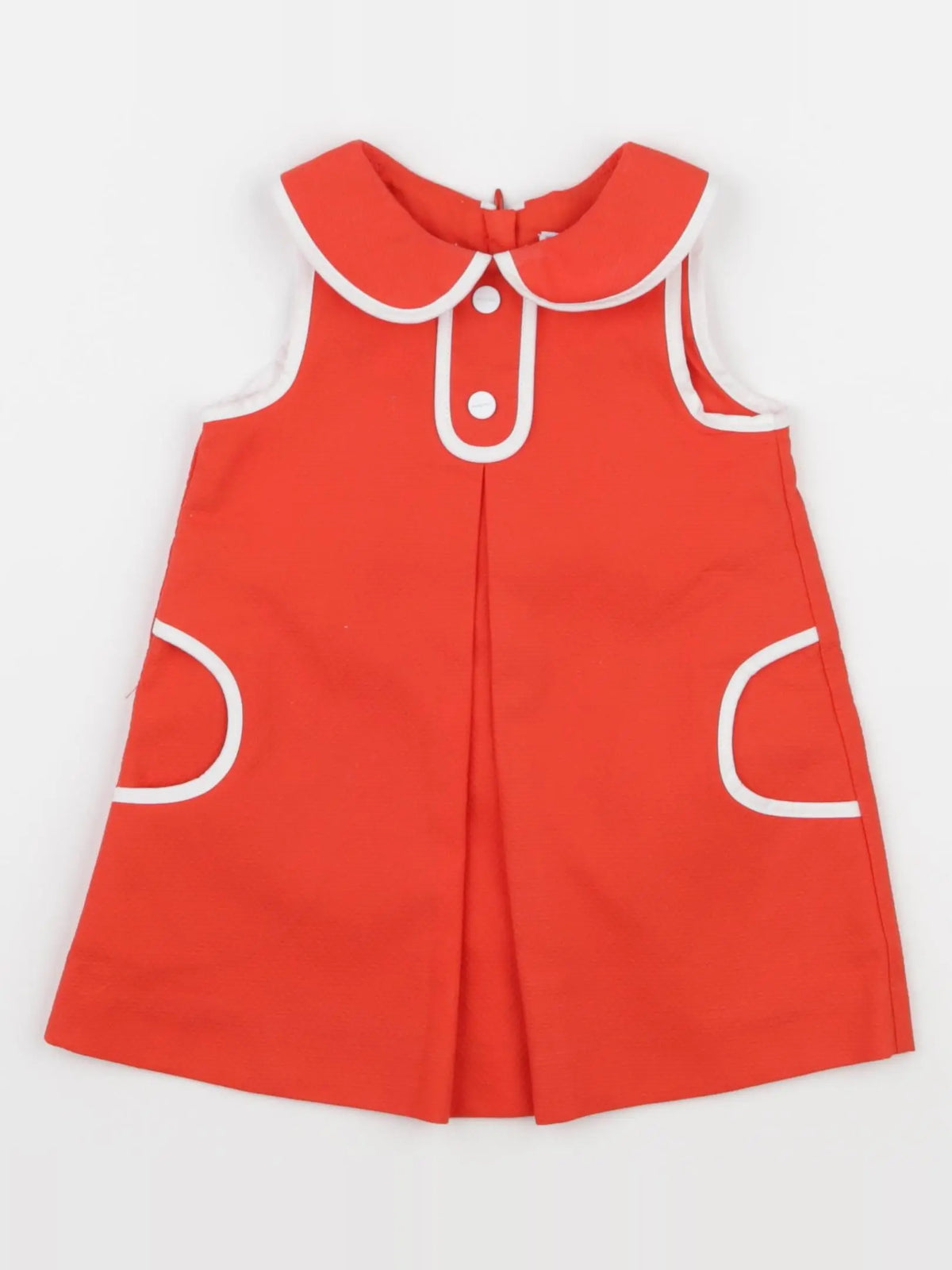 Jacadi - robe rouge - 12 mois
