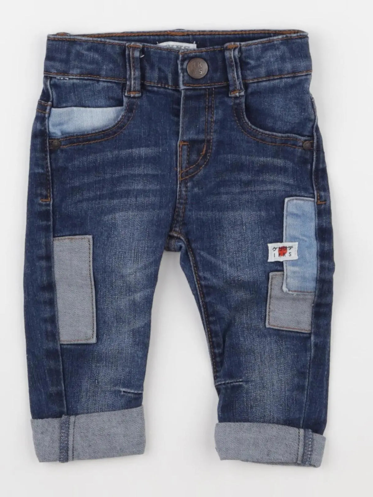 IKKS - jean bleu - 6 mois