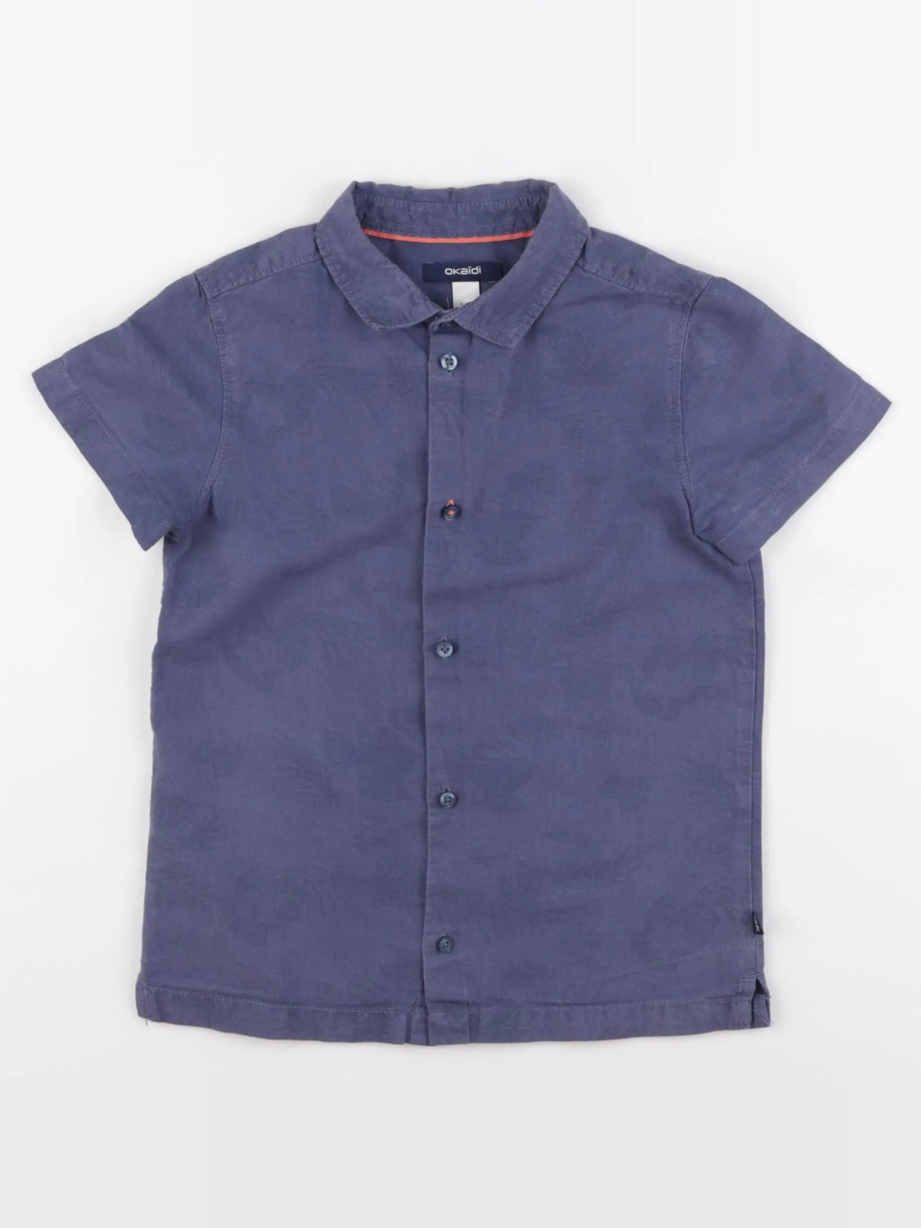 Okaidi - chemise bleu - 5 ans