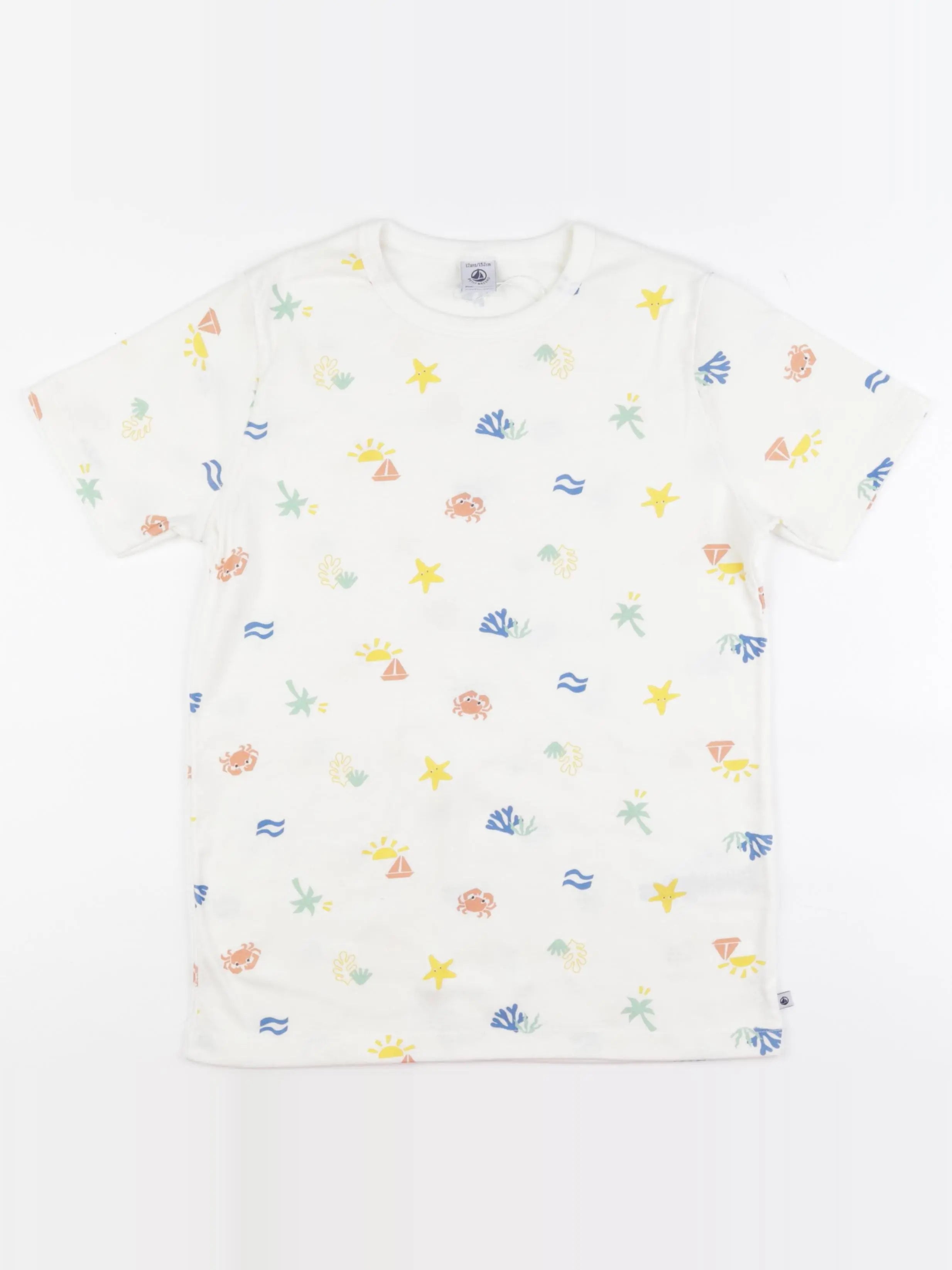 Petit Bateau - maillot de corps blanc - 12 ans