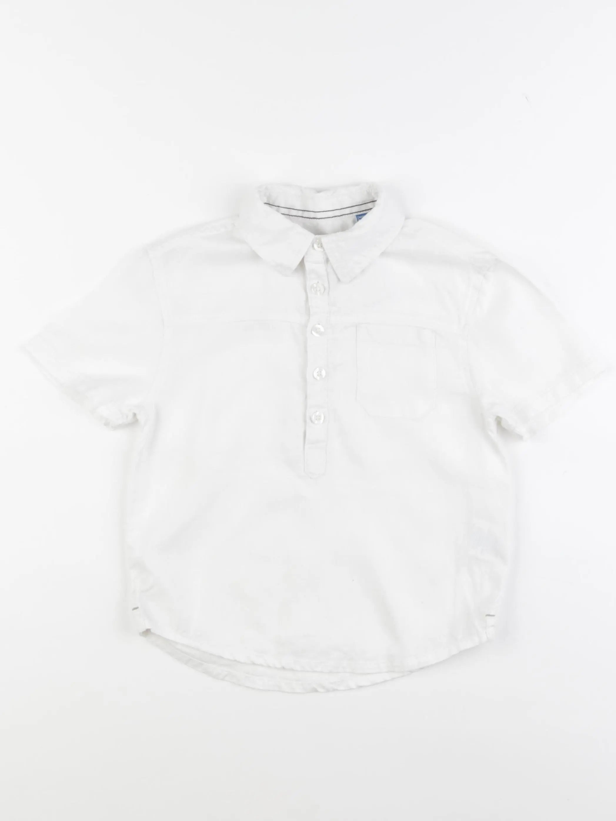 Okaidi - chemise blanc - 4 ans