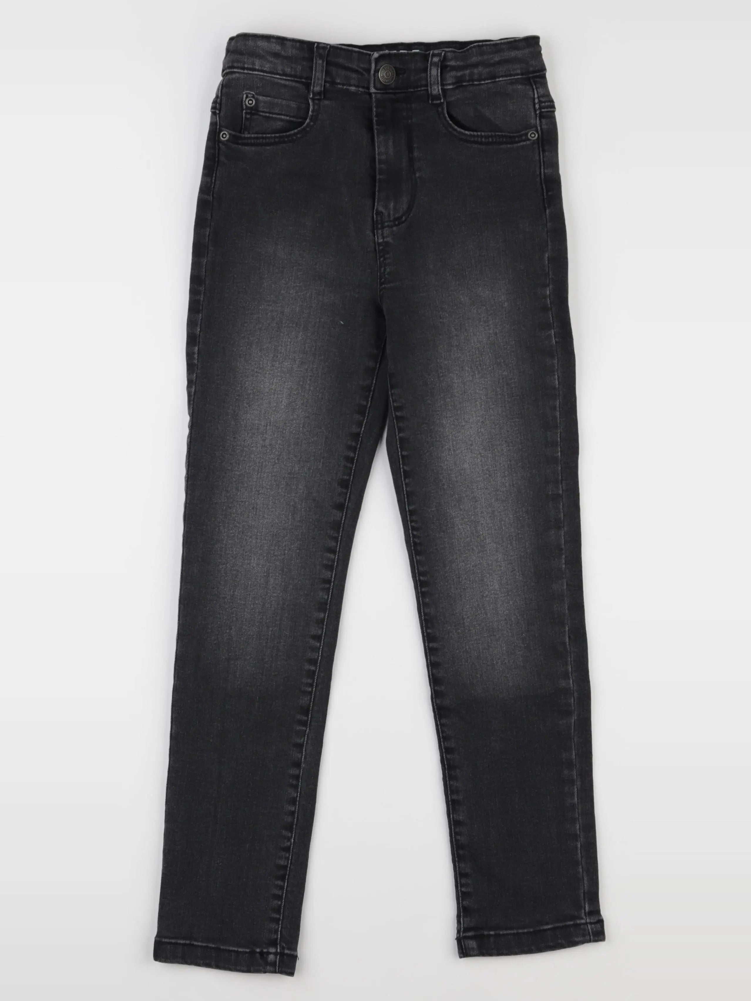 Vertbaudet - jean gris - 9 ans