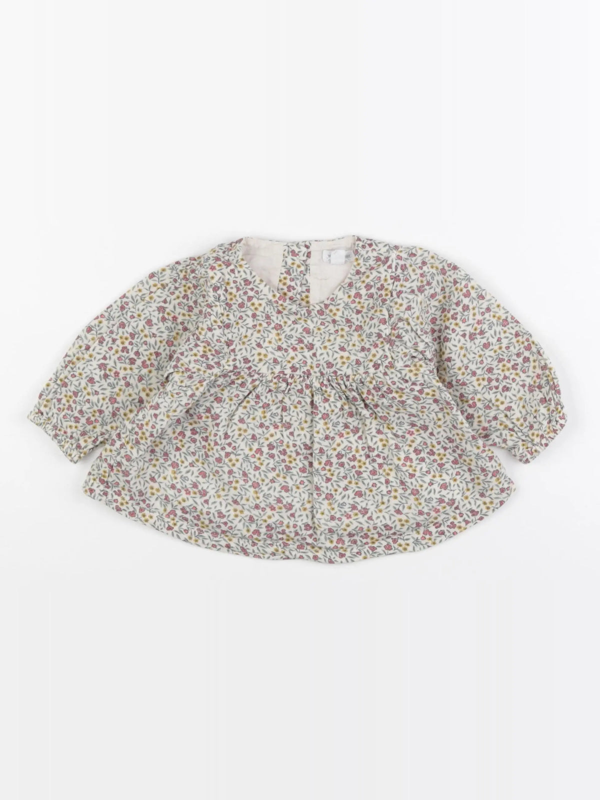 Vertbaudet - blouse beige - 6 mois
