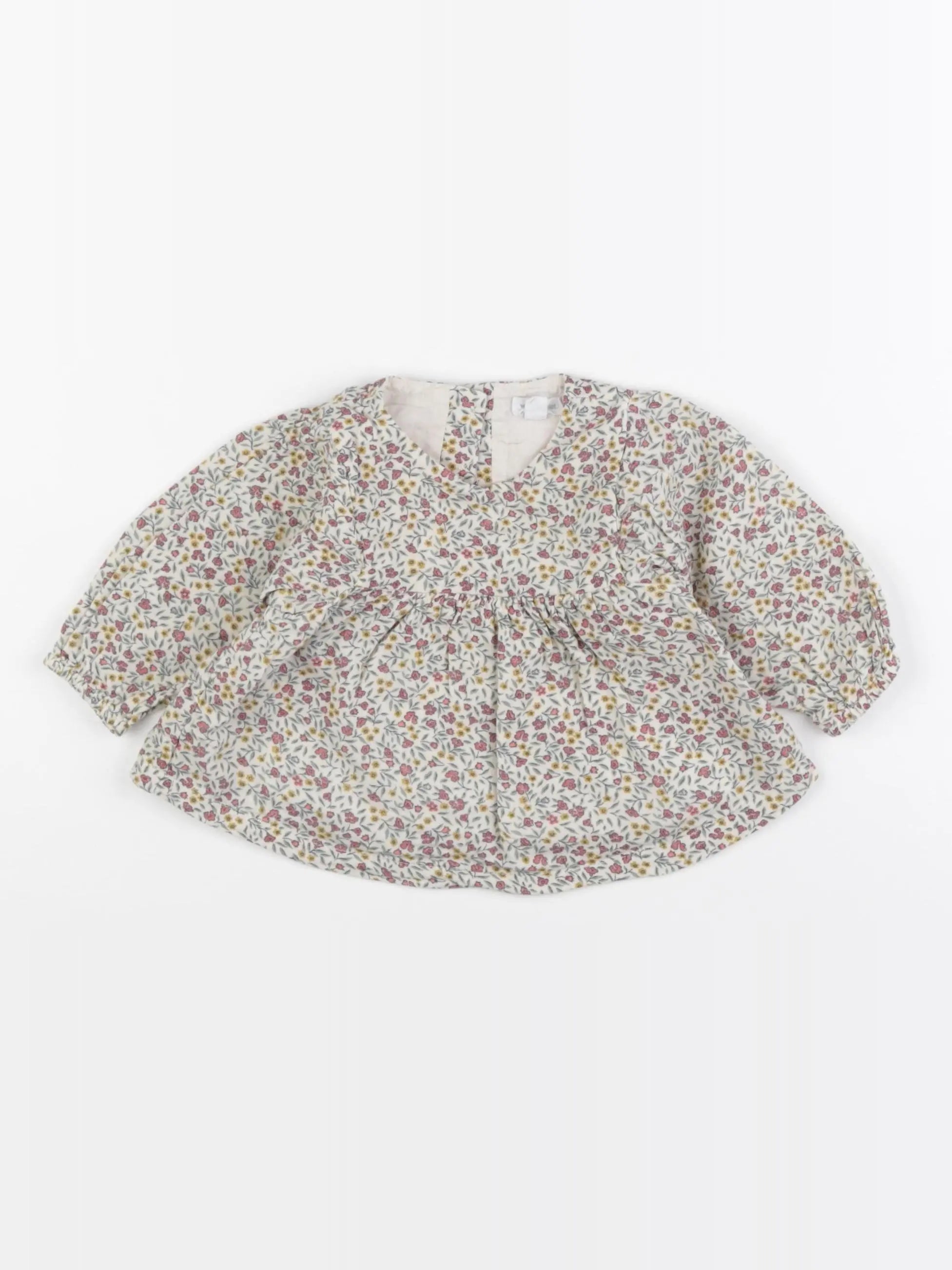 Vertbaudet - blouse beige - 6 mois