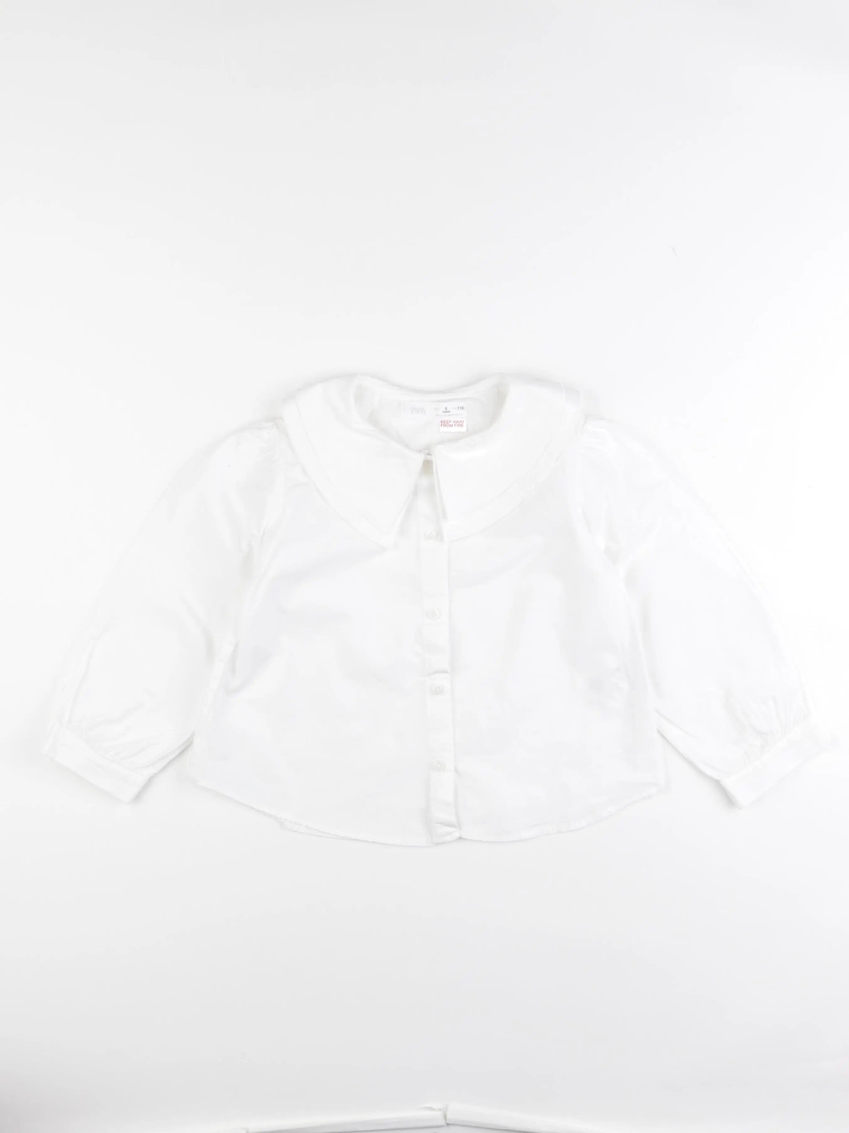 Zara - chemise blanc - 5 ans
