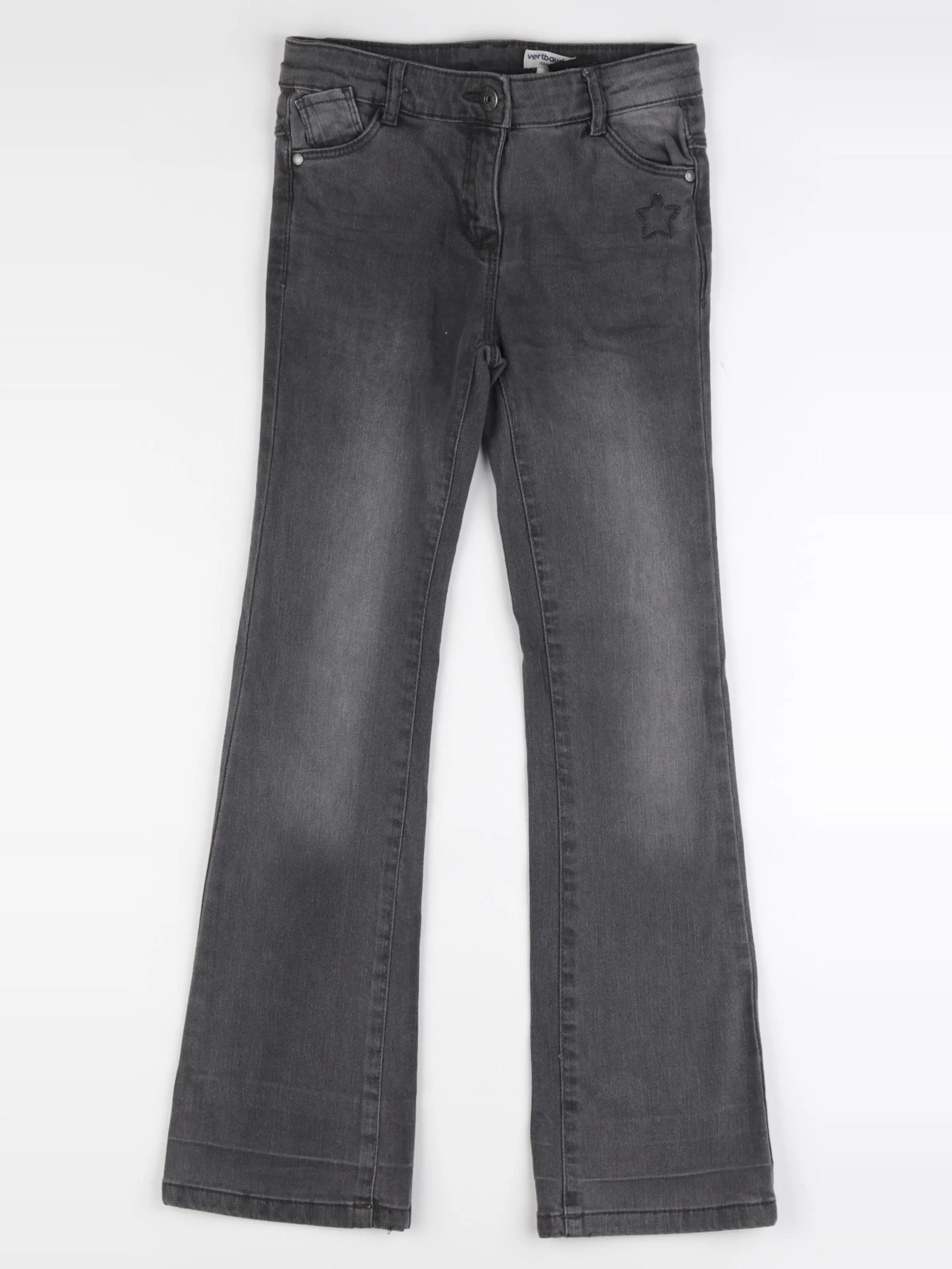 Vertbaudet - jean noir - 9 ans