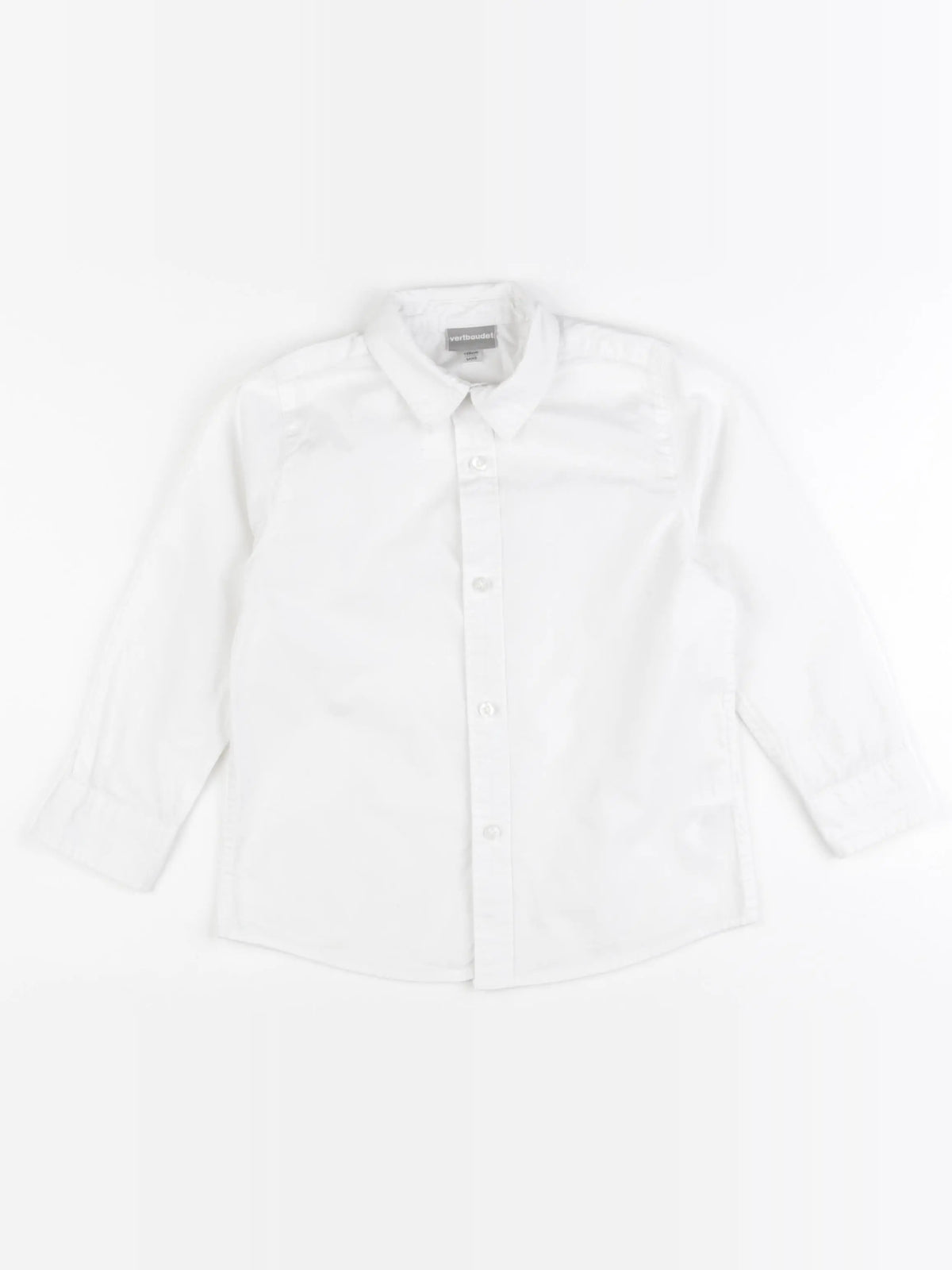 Vertbaudet - chemise blanc - 5 ans