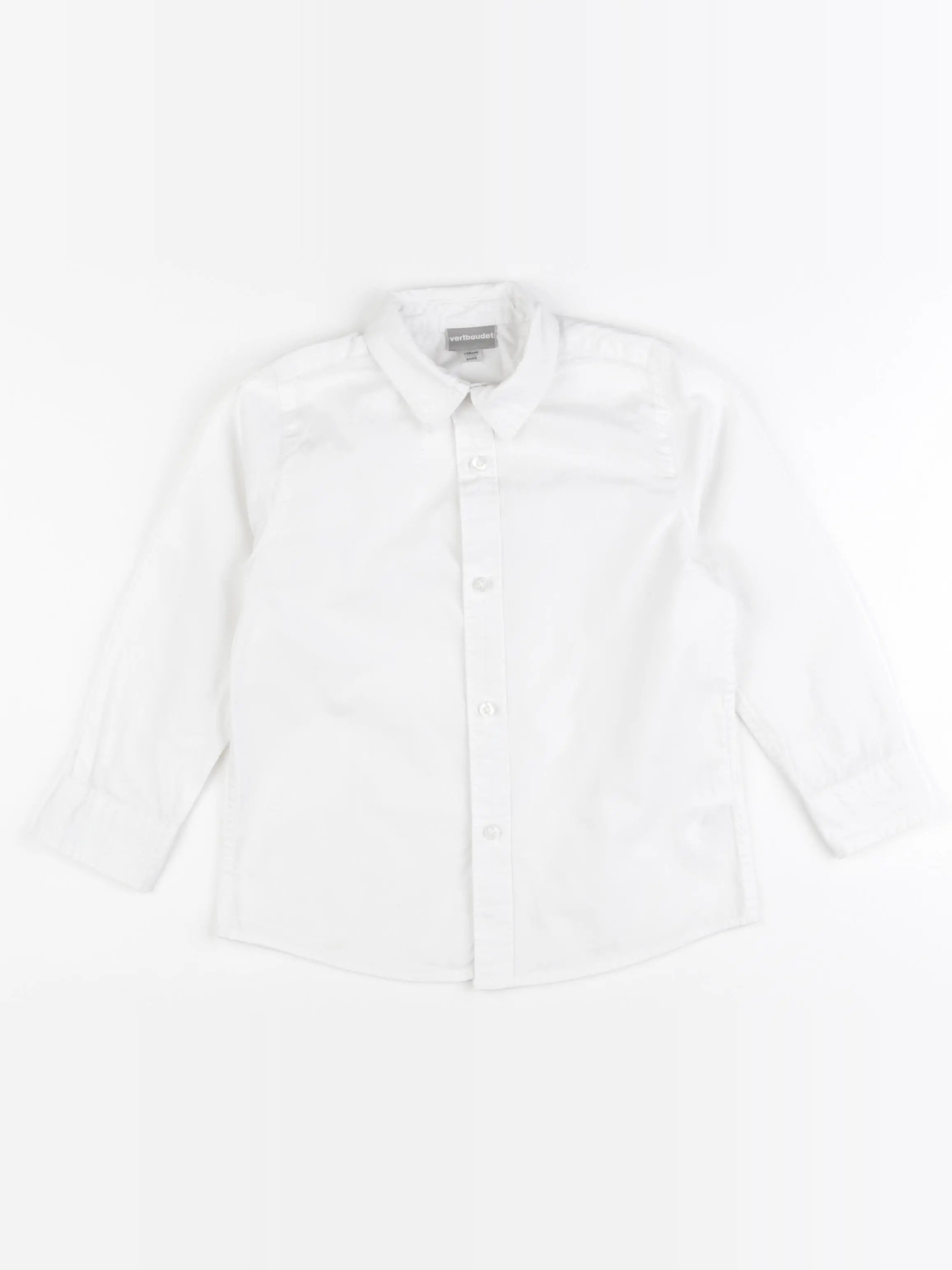 Vertbaudet - chemise blanc - 5 ans
