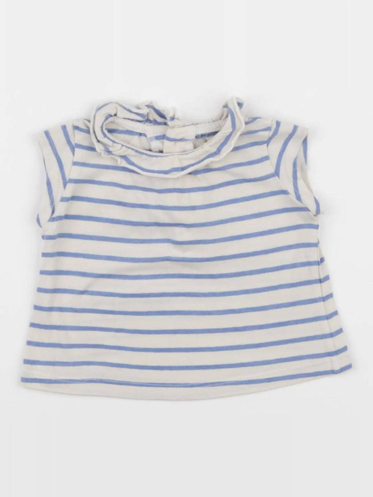 Arsène et les pipelettes - tee-shirt beige, bleu - 3 mois