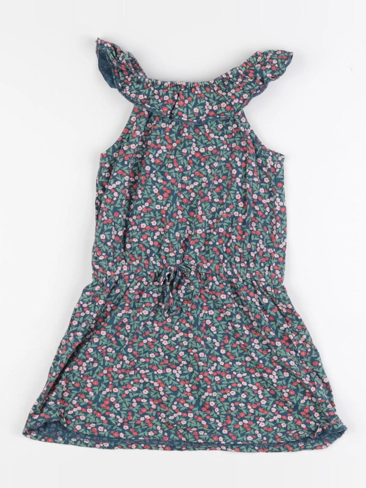 Vertbaudet - robe vert - 4 ans