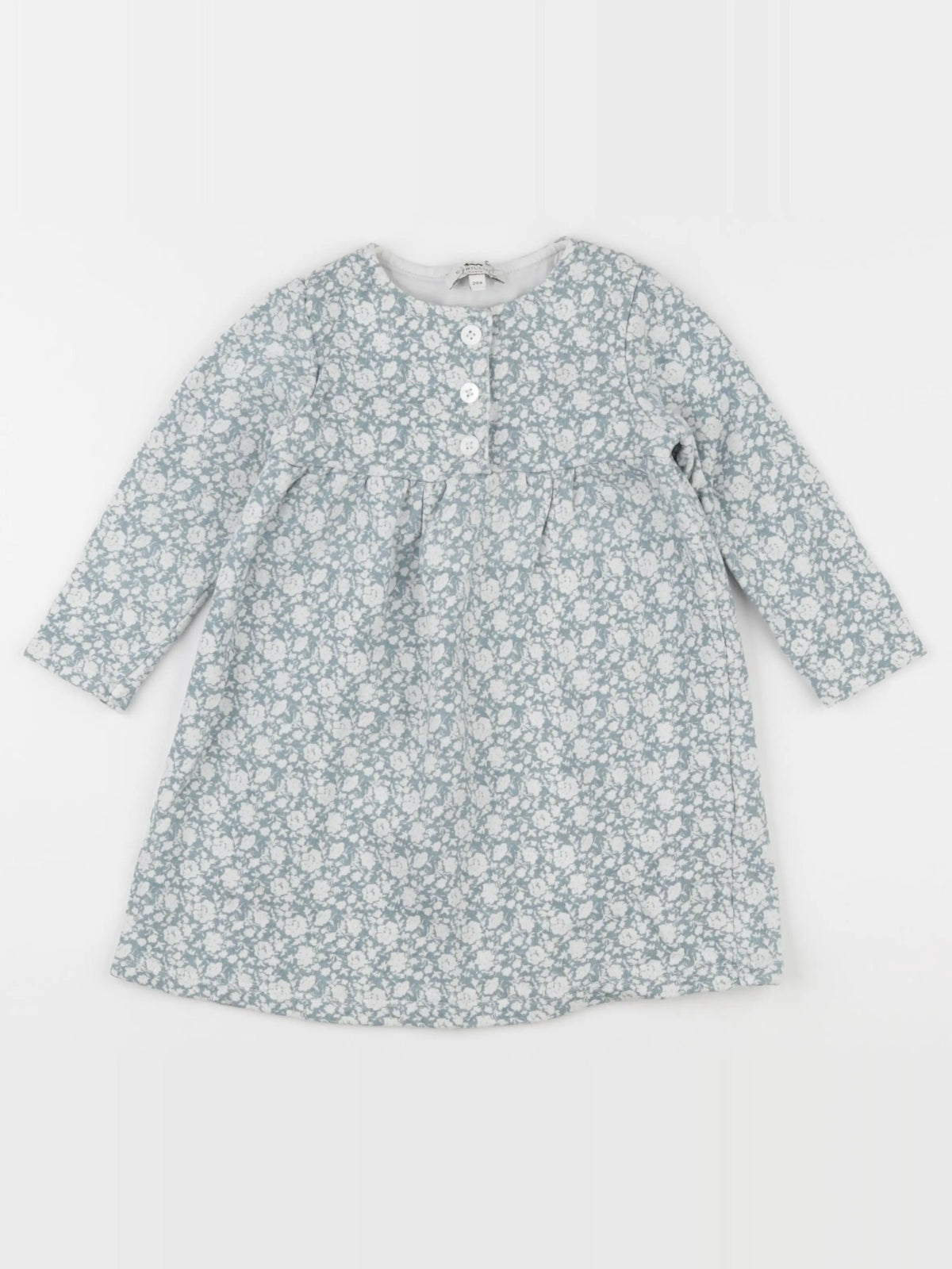 Cyrillus - robe vert - 24 mois