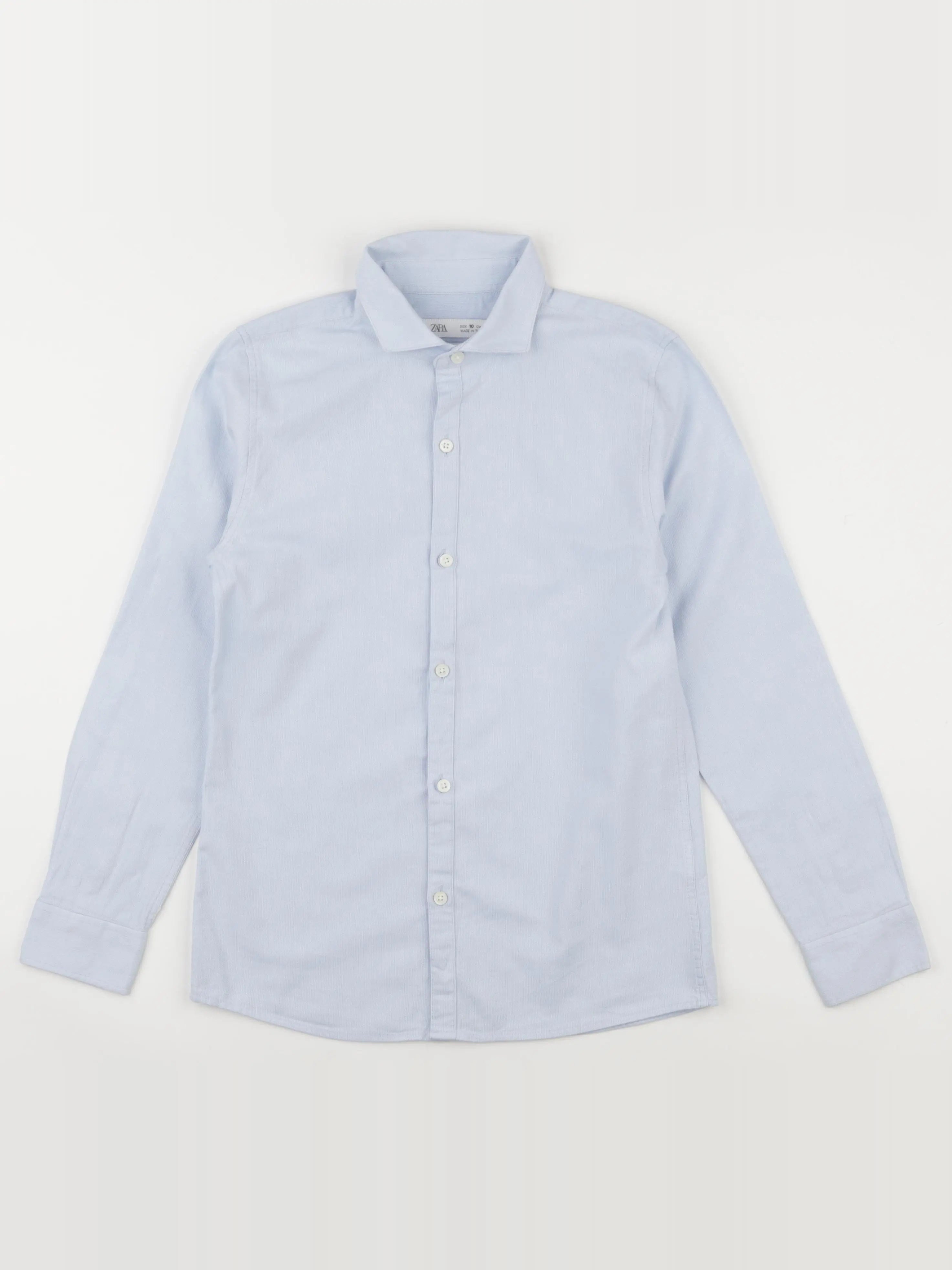 Zara - chemise bleu - 10 ans