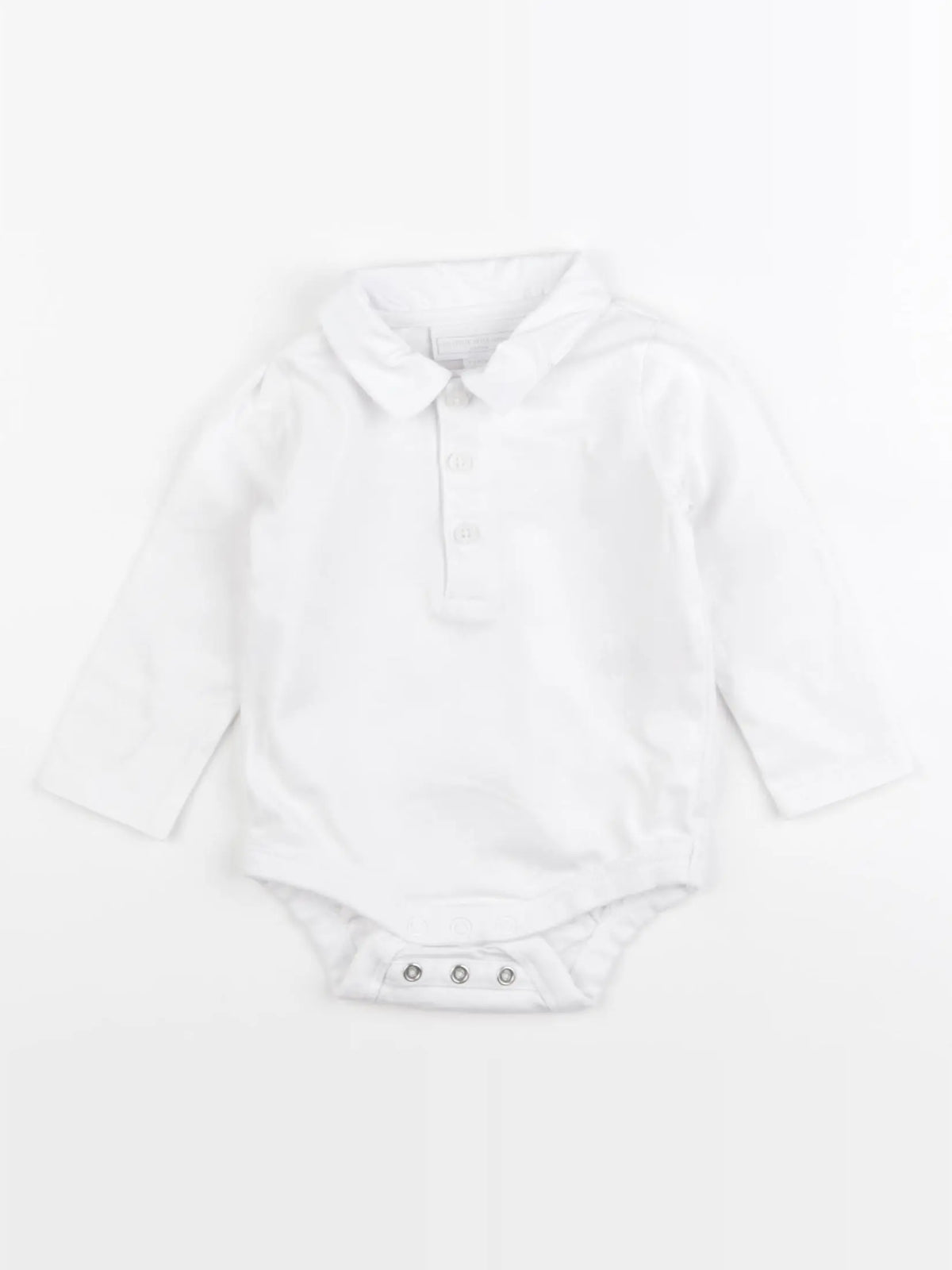 The little white company - body à col blanc - 3/6 mois