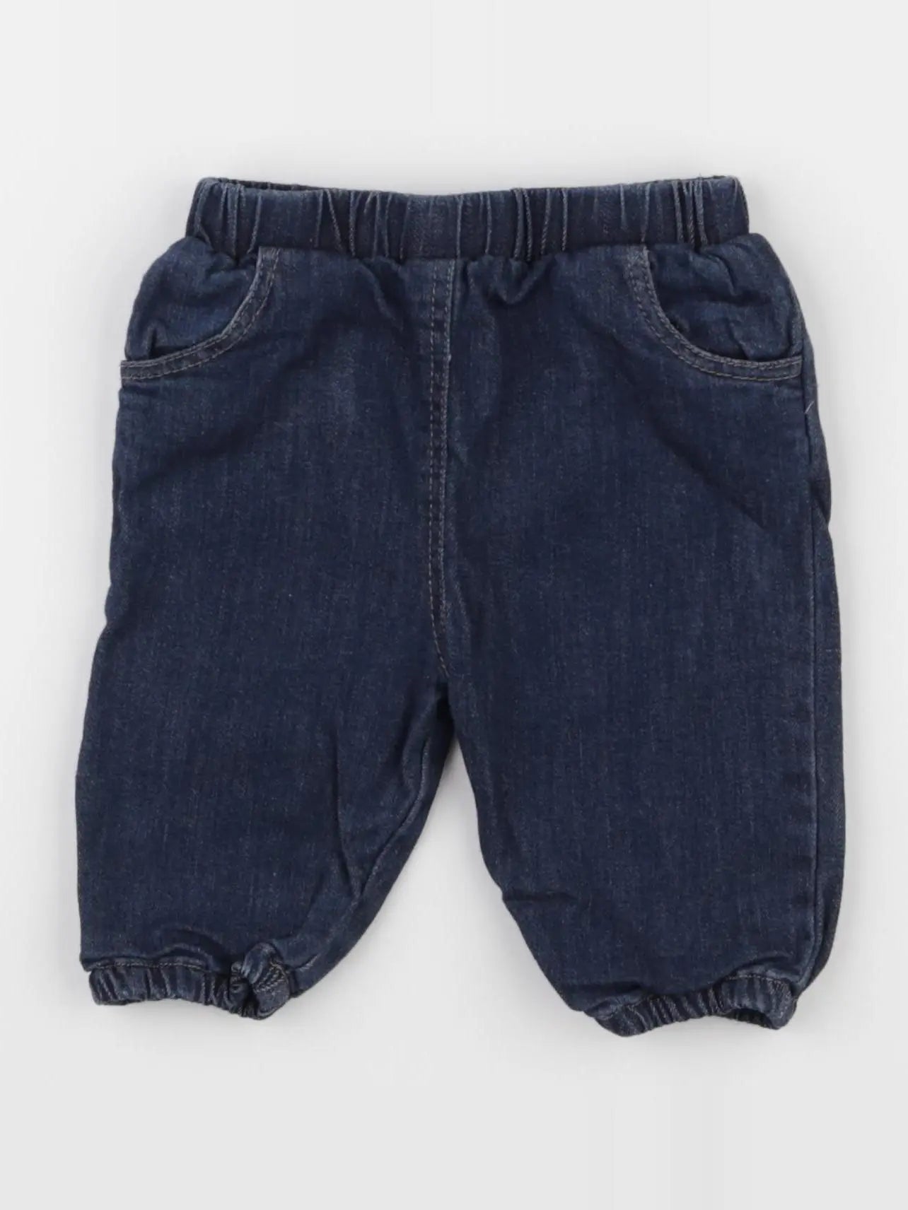 Boutchou - jean doublé bleu - 3 mois