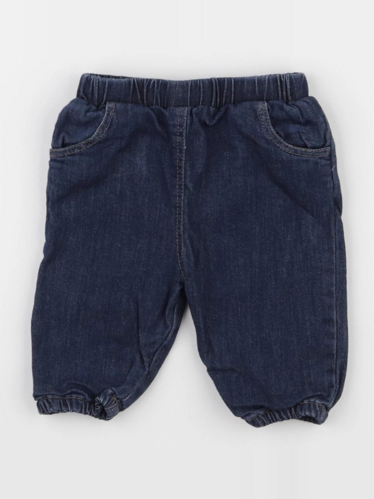 Boutchou - jean doublé bleu - 3 mois