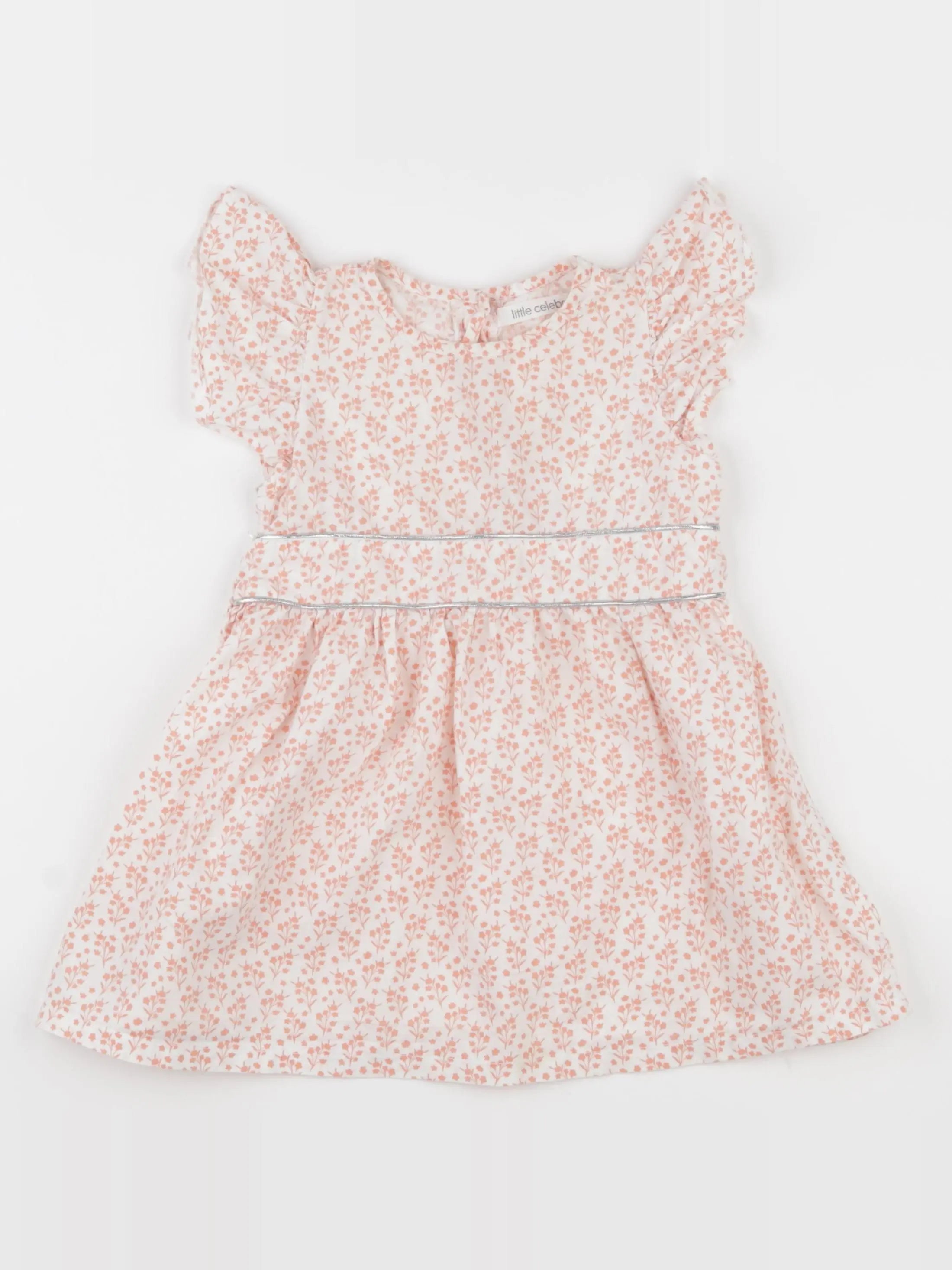Little Celebs - robe orange - 3 ans
