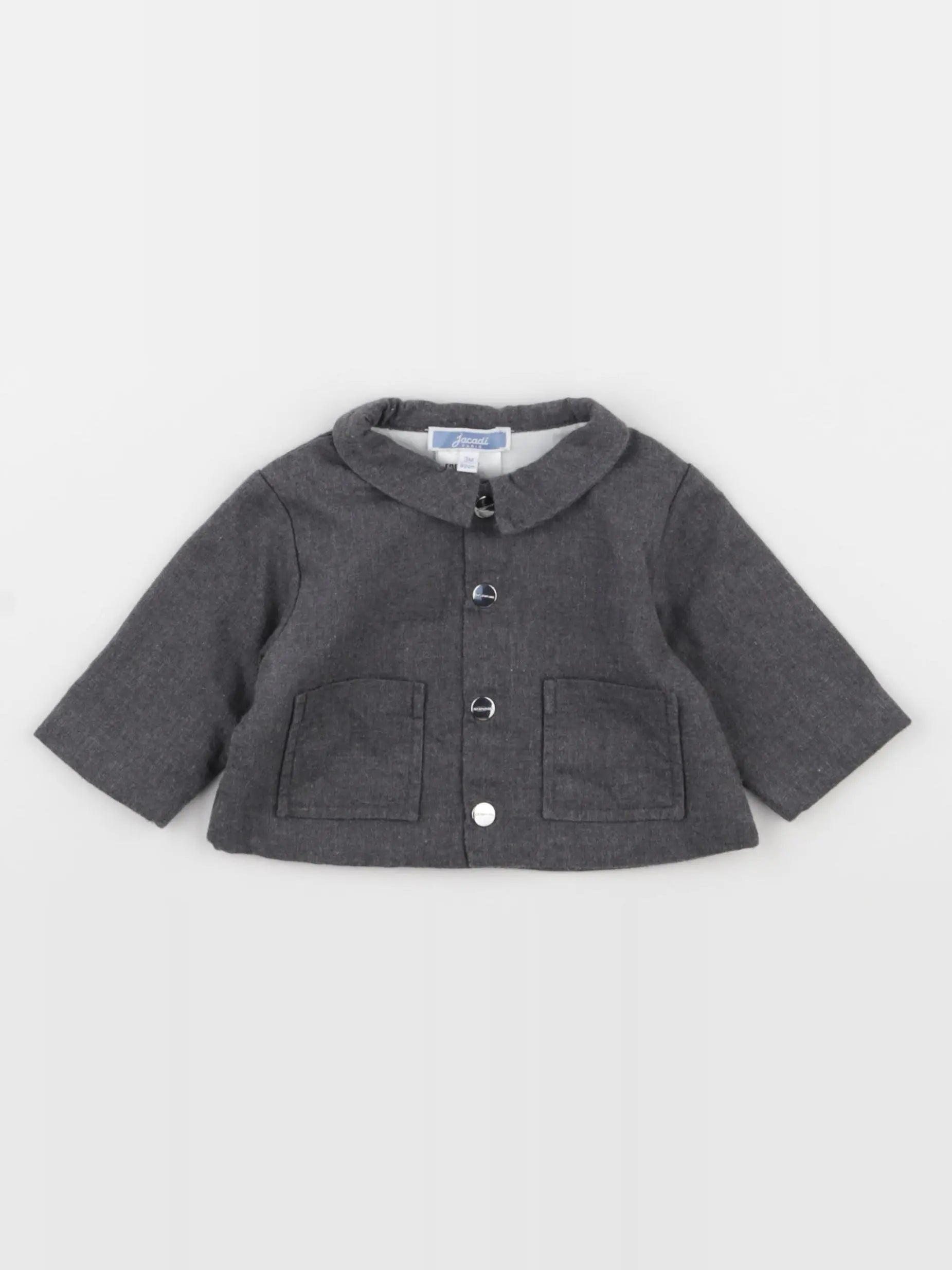 Jacadi - veste gris - 3 mois