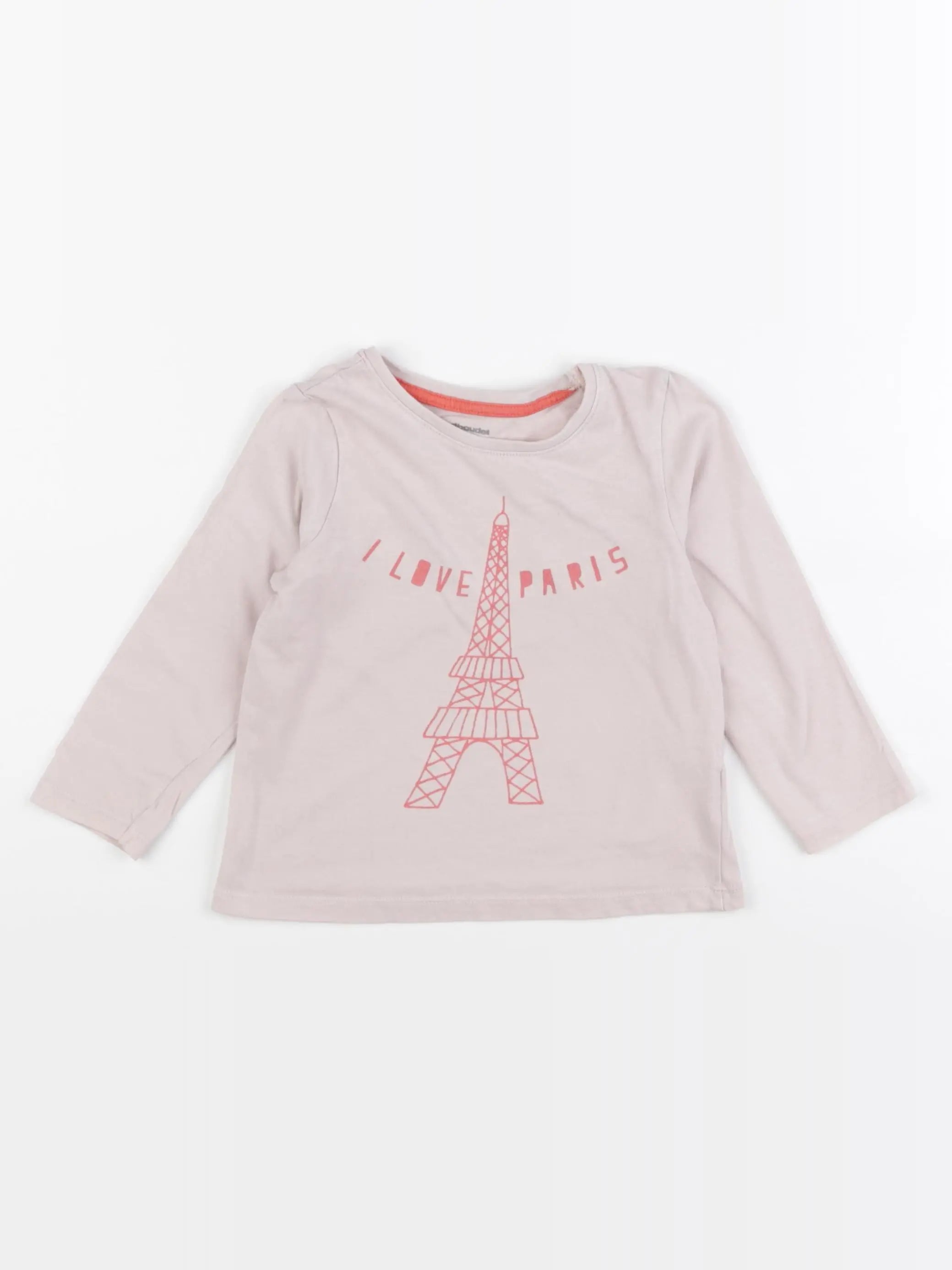 Vertbaudet - tee-shirt rose - 3 ans