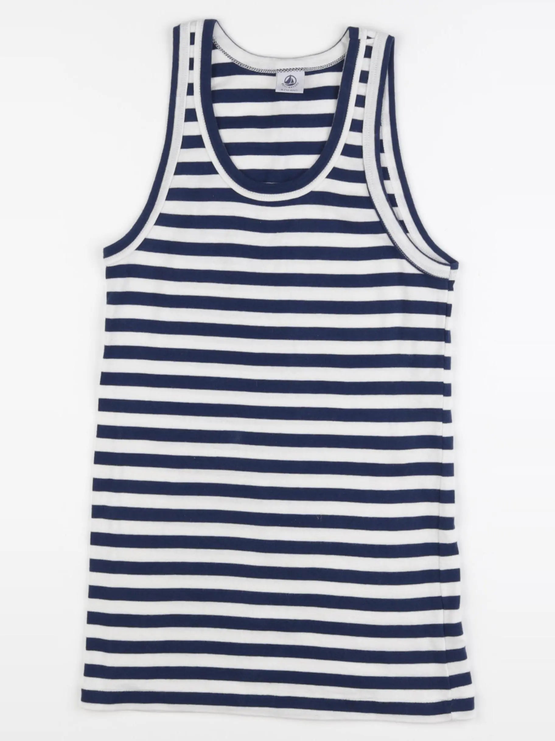 Petit Bateau - débardeur bleu - 16 ans