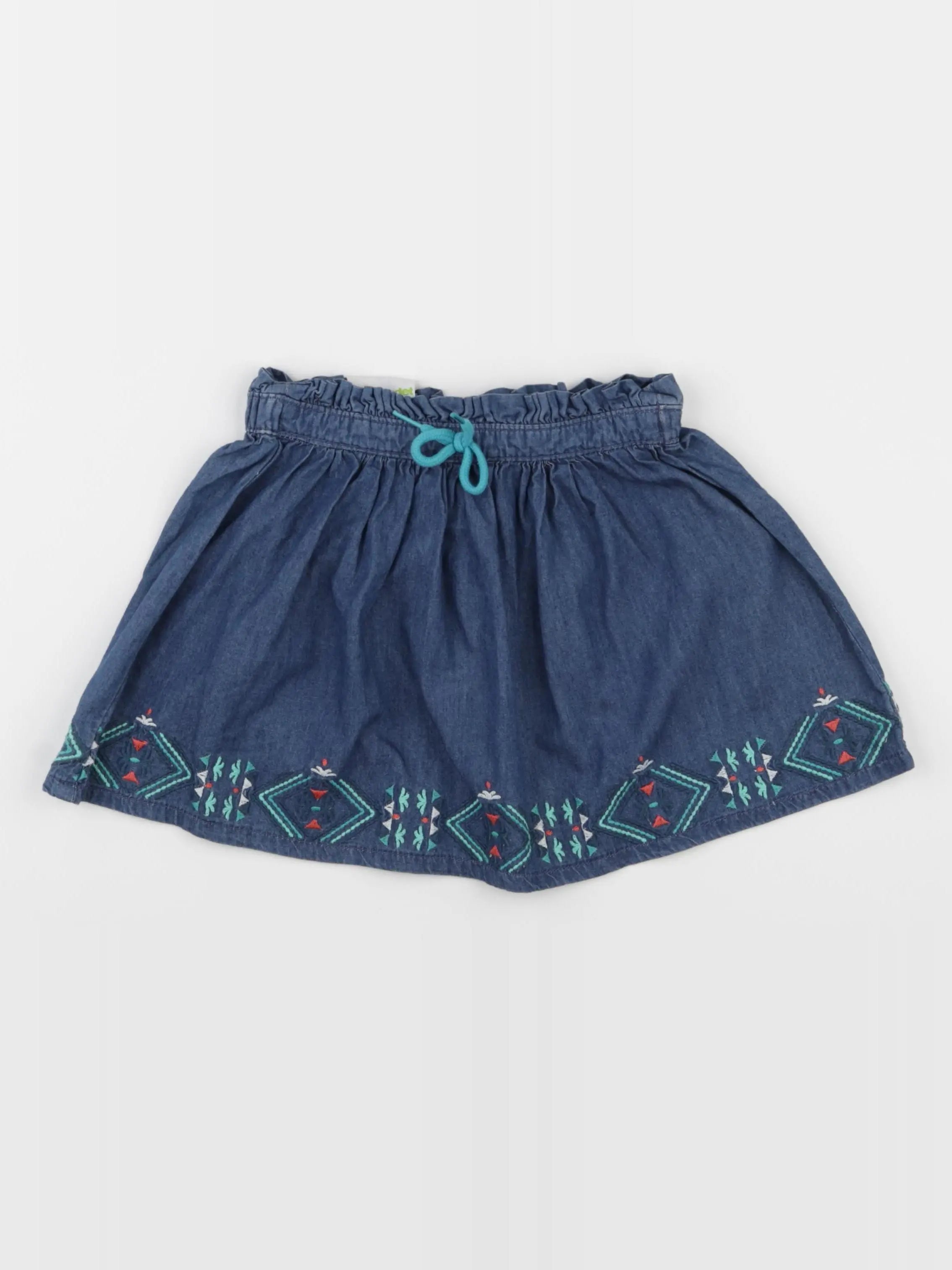 Vertbaudet - jupe bleu - 8 ans