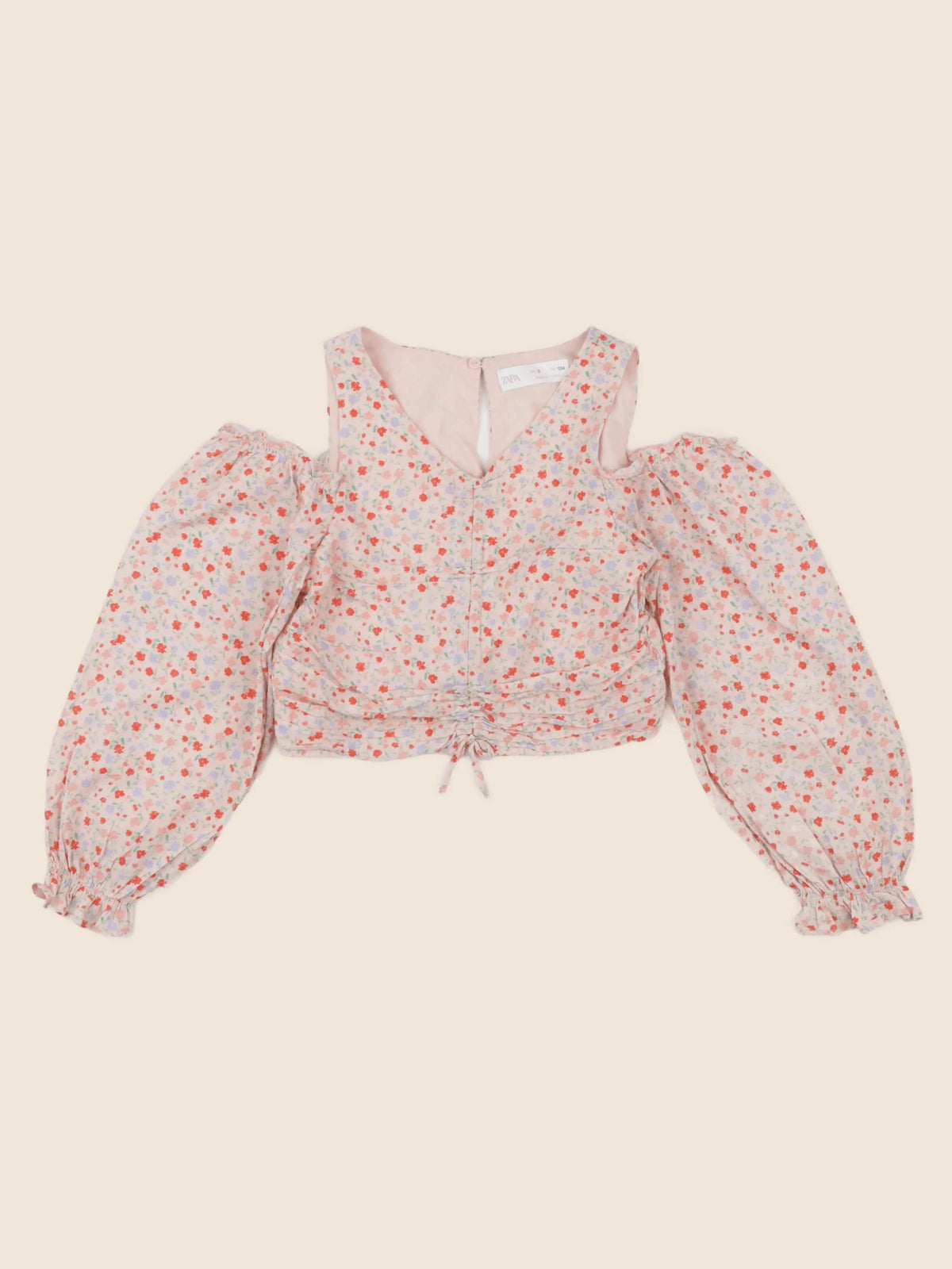 Zara - blouse rose - 9 ans