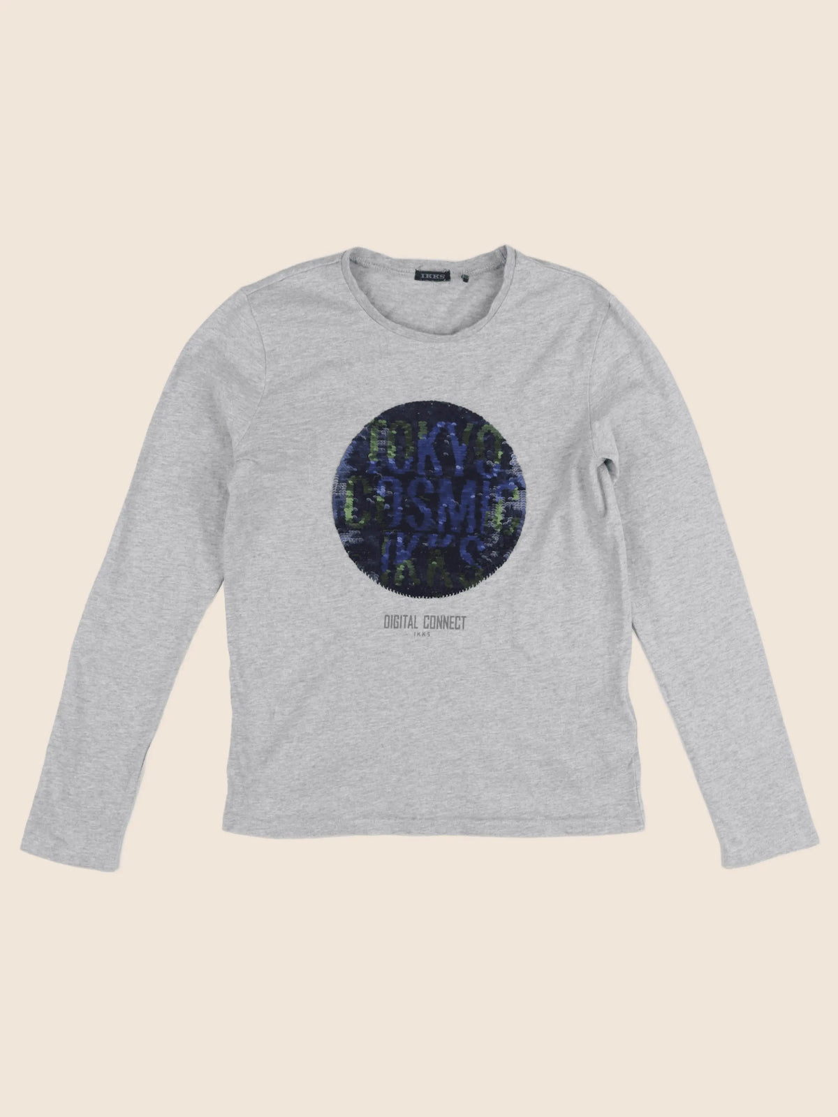 IKKS - tee-shirt gris - 12 ans